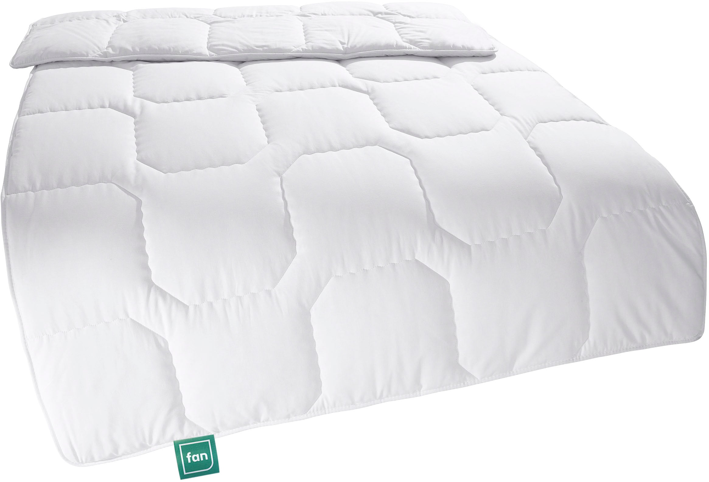 fan Baumwollbettdecke »Kansas, Bettdecken für Sommer und Winter, Decke« warm Füllung 100% Baumwolle 1 Stk. tlg. Bettdecke 135x200 cm, 155x220 cm und weiteren Größen, Made in Germany