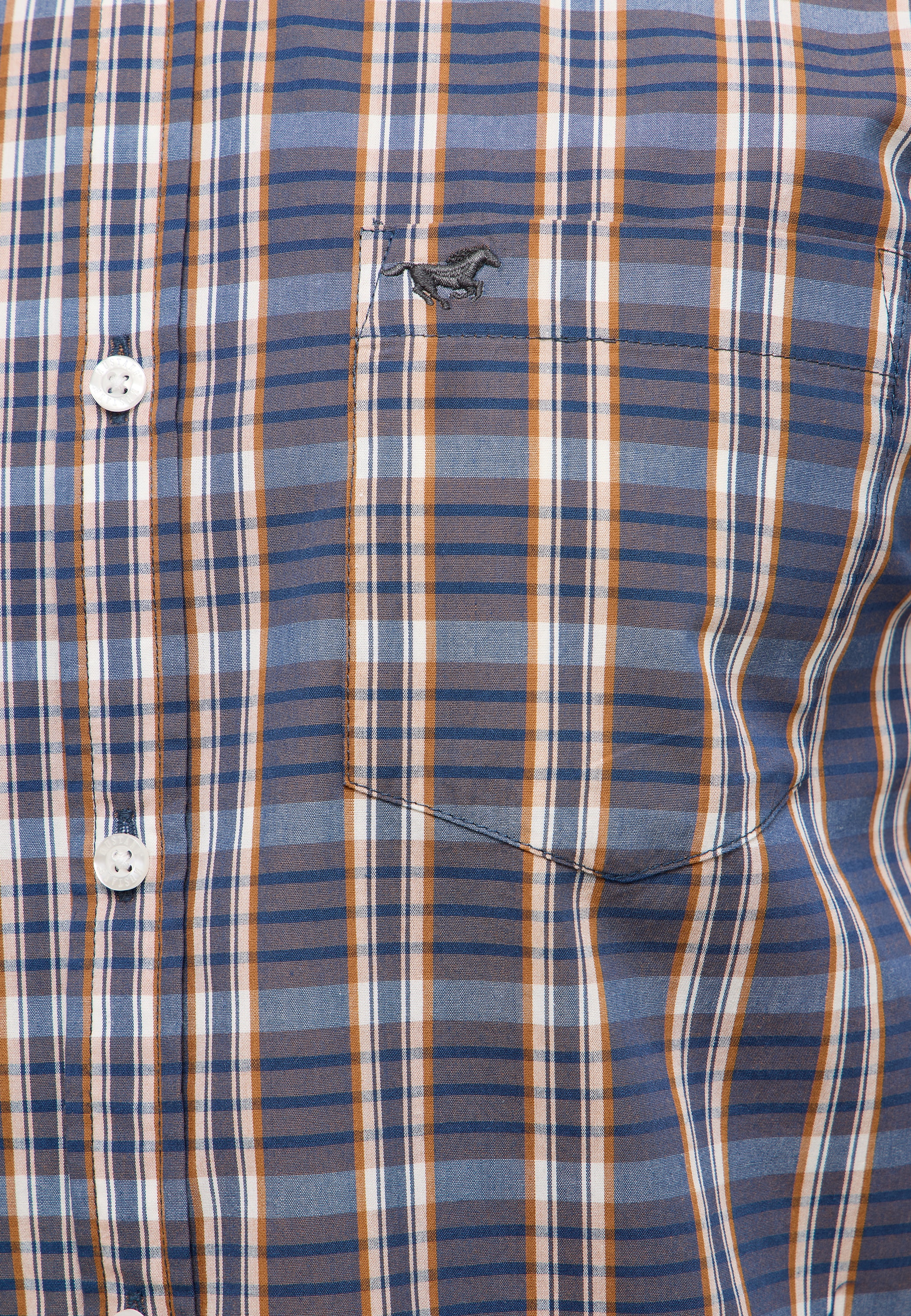 MUSTANG Kurzarmhemd »Herren Style Gilroy«