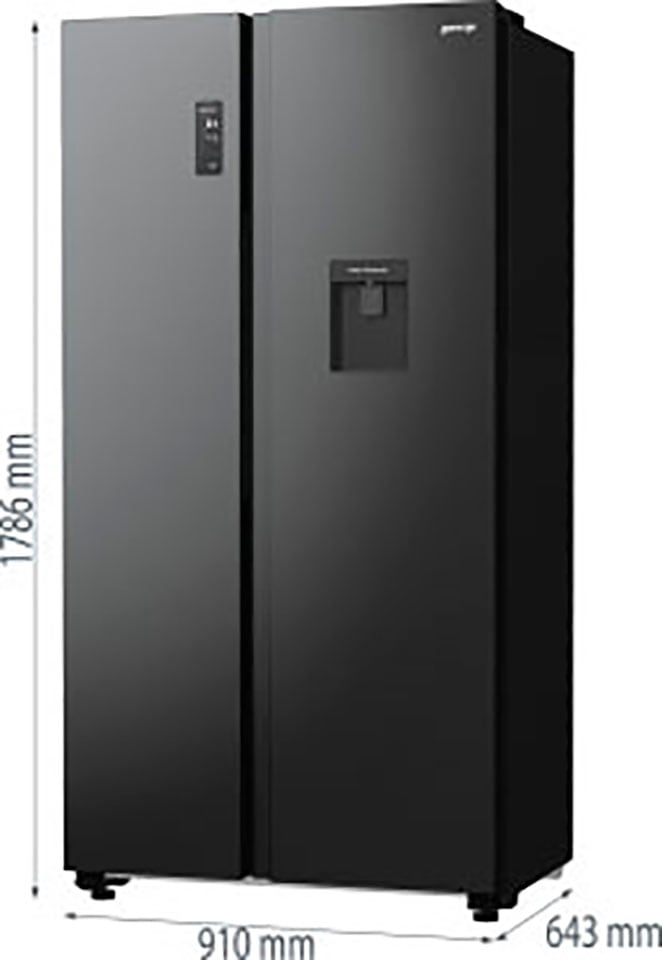 GORENJE Side-by-Side »NRR 9185 EABXLWD«, Wasserspender