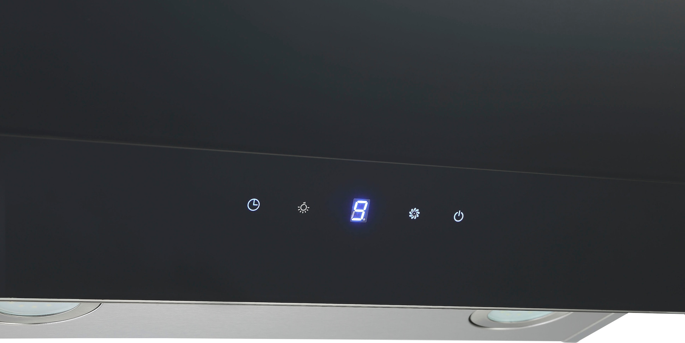 RESPEKTA Kopffreihaube »CH 77060«, 60 cm, 3 Leistungsstufen, LED-Beleuchtung, Ab- und Umluftfähig