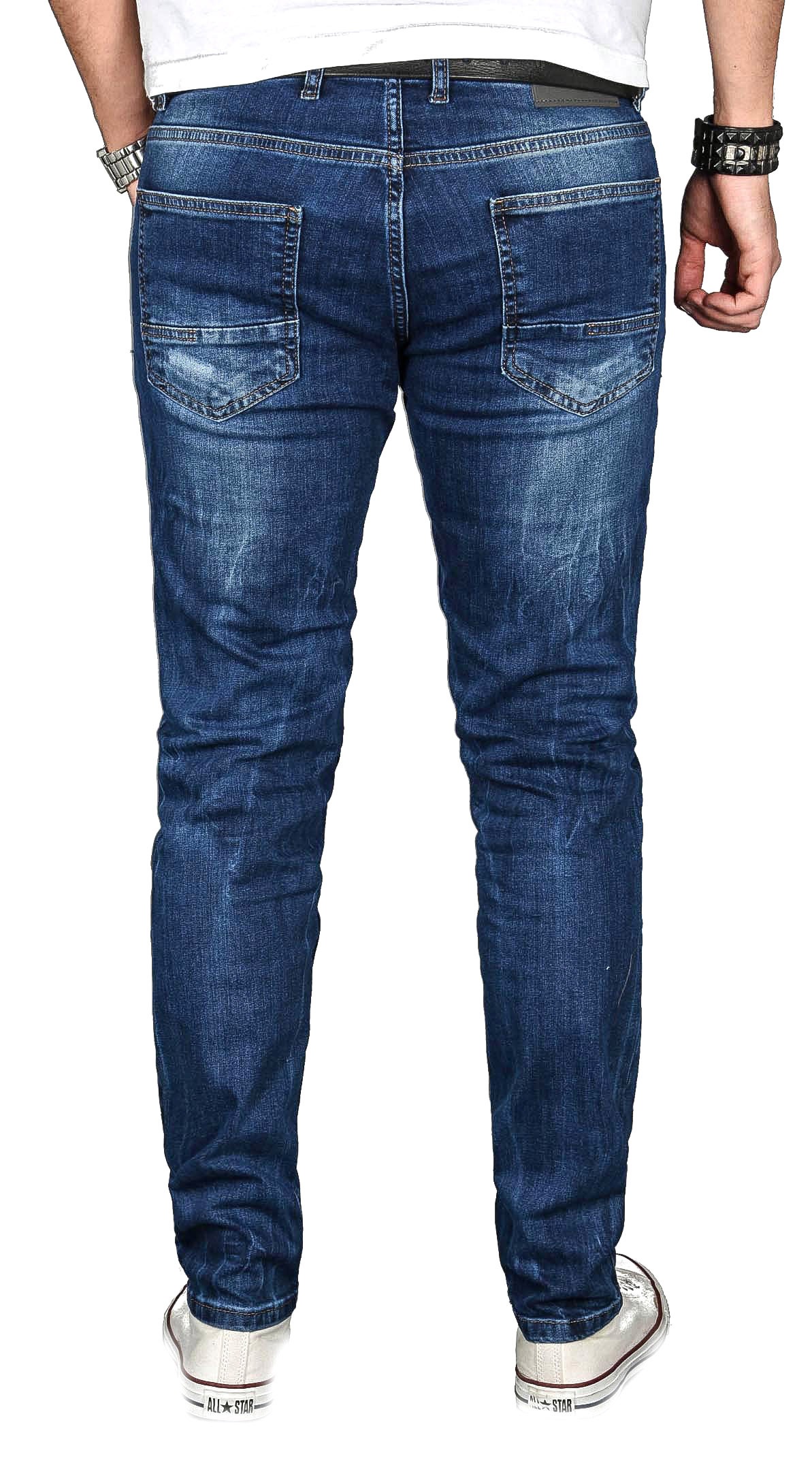 Alessandro Salvarini Regular-fit-Jeans »A. Salvarini Herren Jeans Salvarini-Basic3«