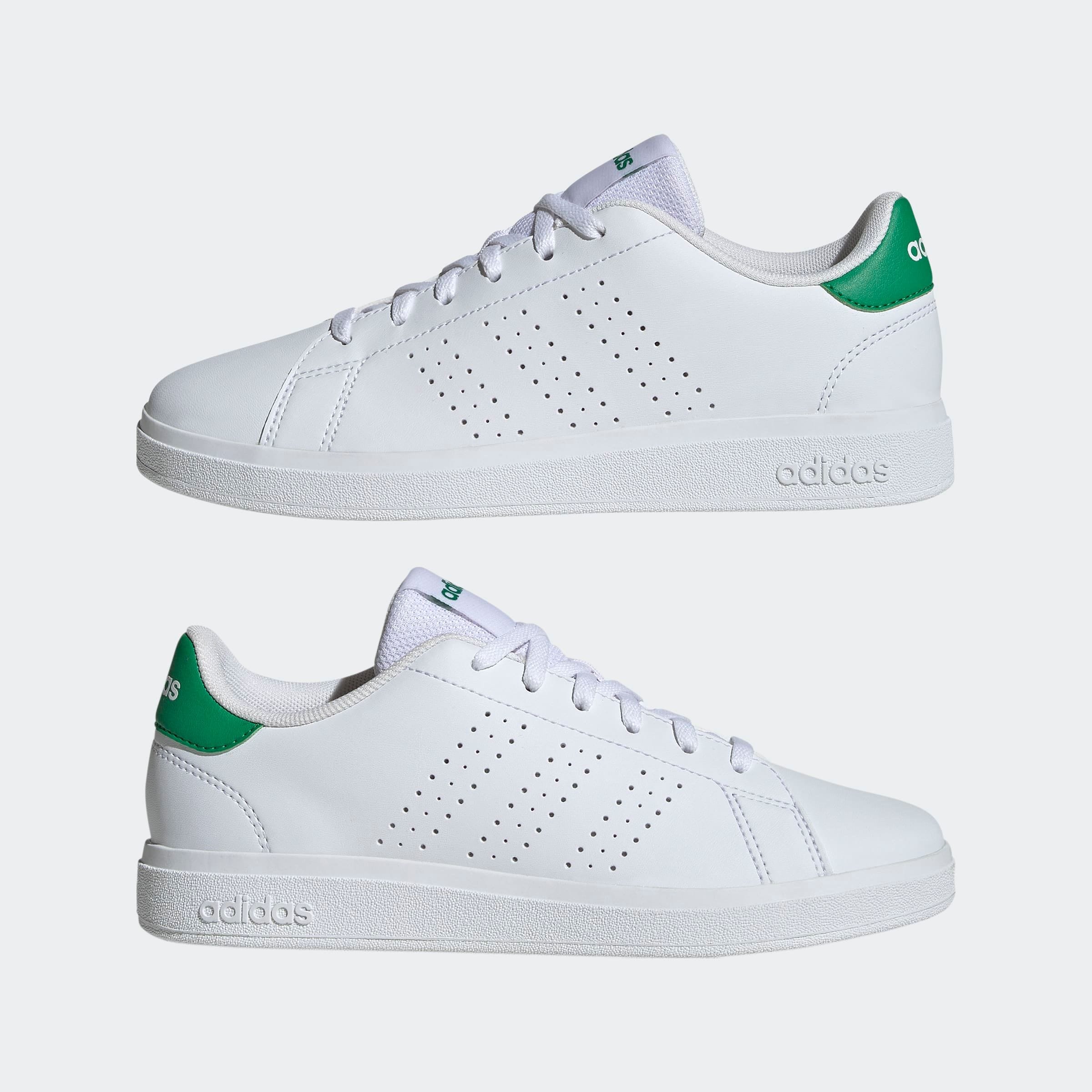 adidas Sportswear Sneaker »ADVANTAGE BASE 2.0 KIDS«, Design auf den Spuren des adidas Stan Smith