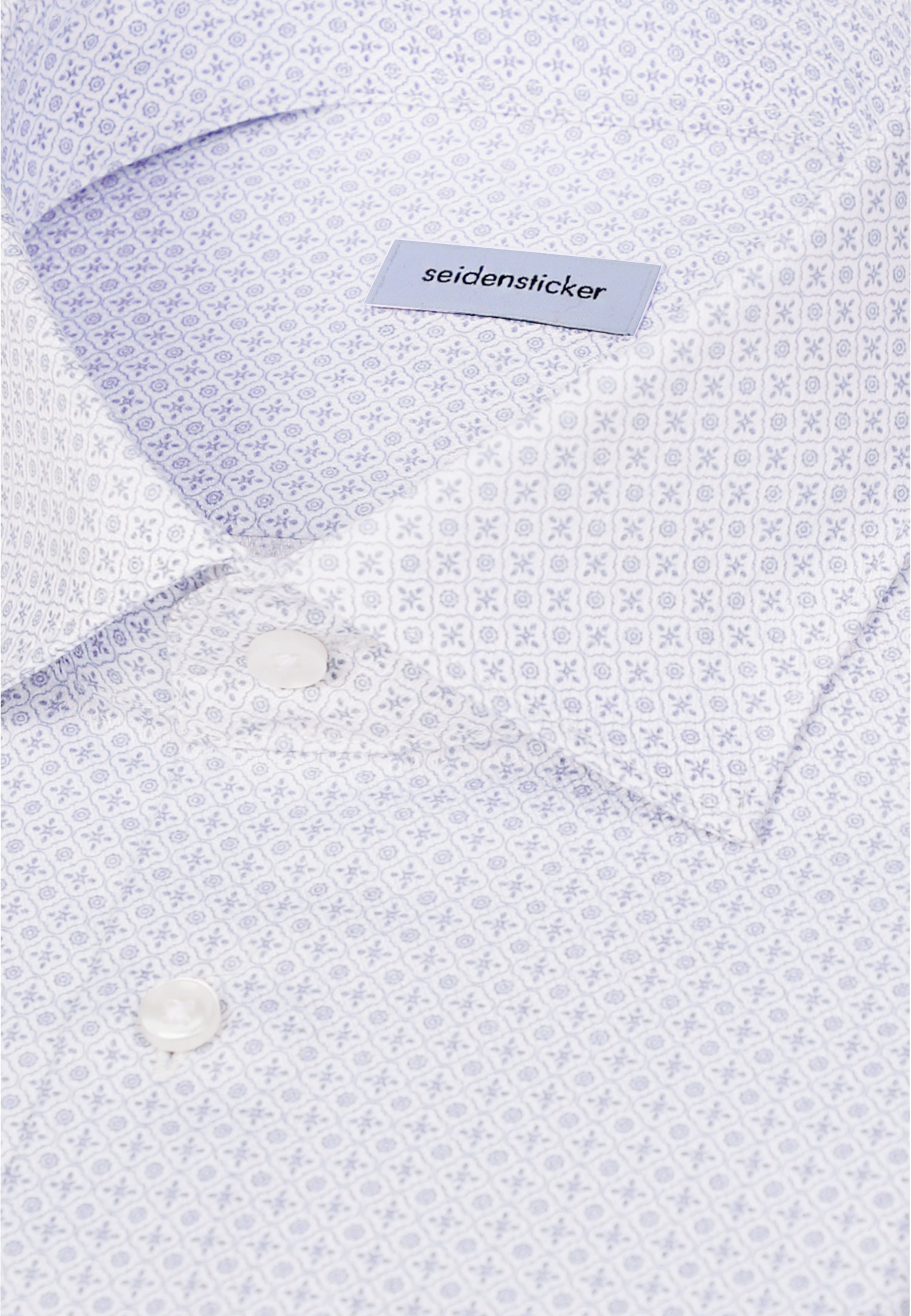 seidensticker Businesshemd »Schwarze Rose« X-Slim 1/1 Kentkragen Druck
