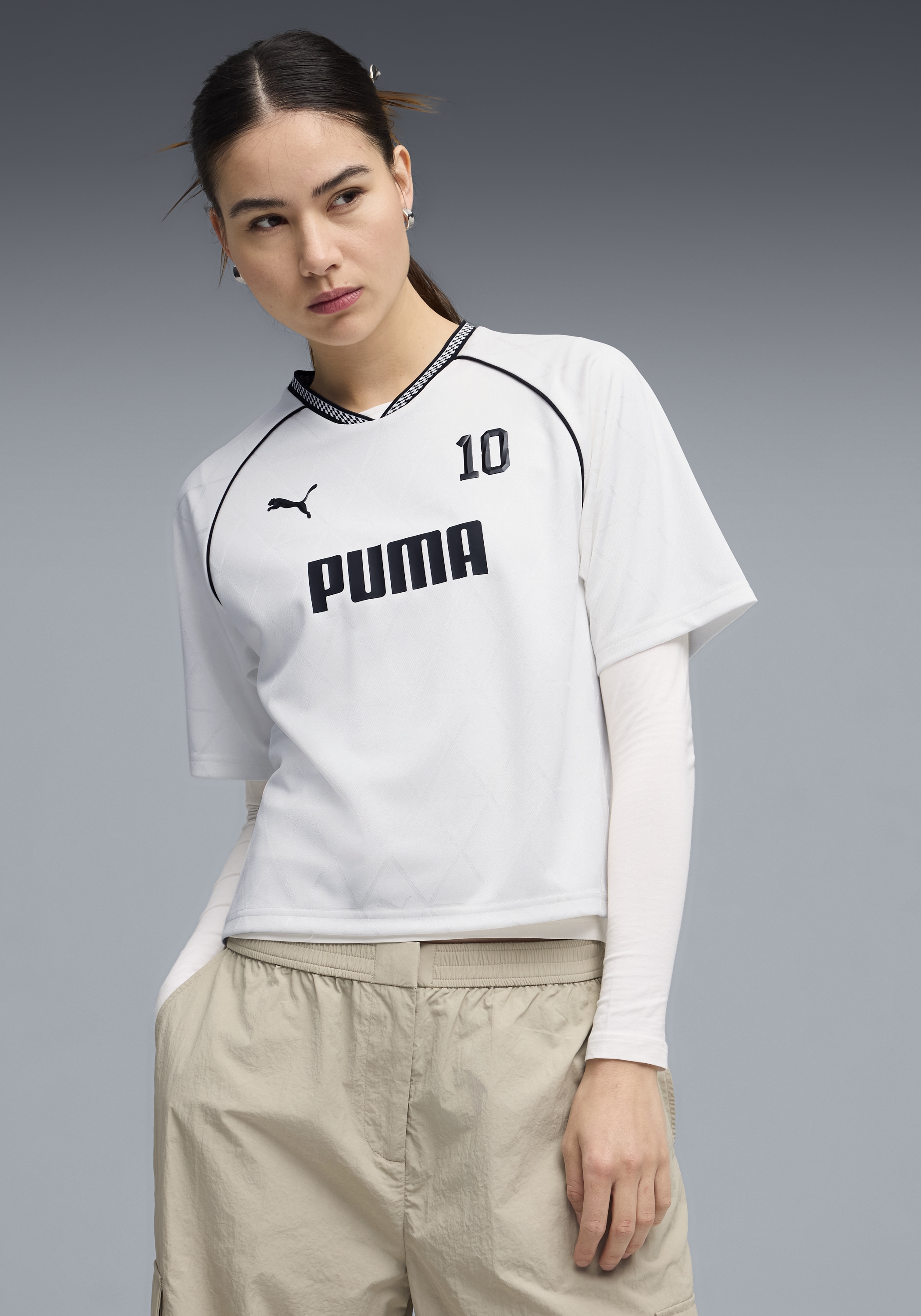 PUMA T-Shirt »SPORT RELAXED JERSEY« Kurzarm, Rundhalsausschnitt, DryCELL-Technologie