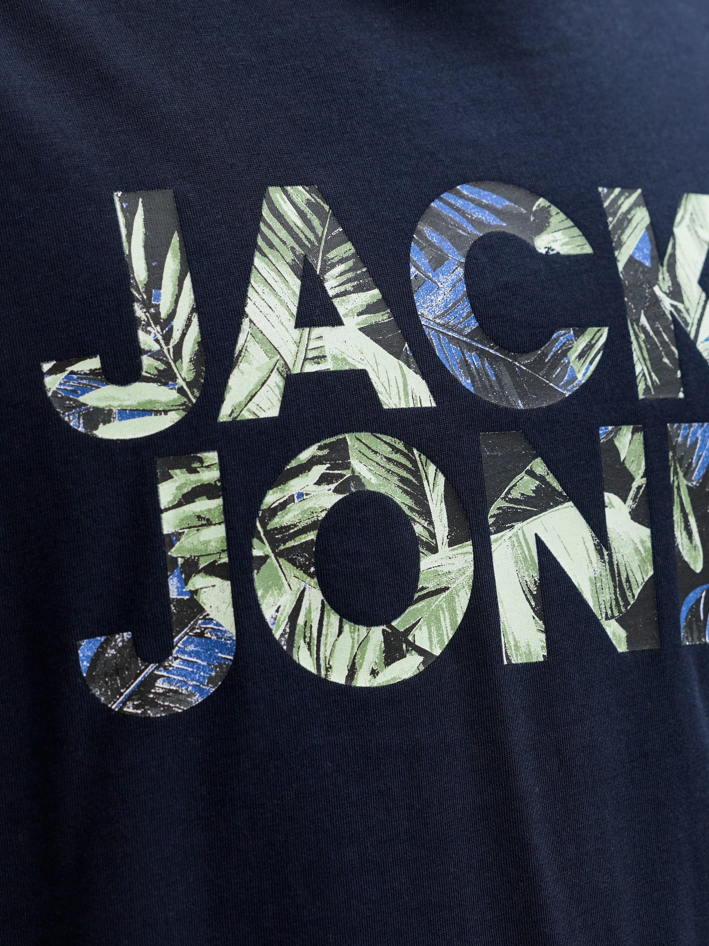 Jack & Jones Kurzarmshirt »JJEJEFF LOGO TEE SS SN« mit Logoprint