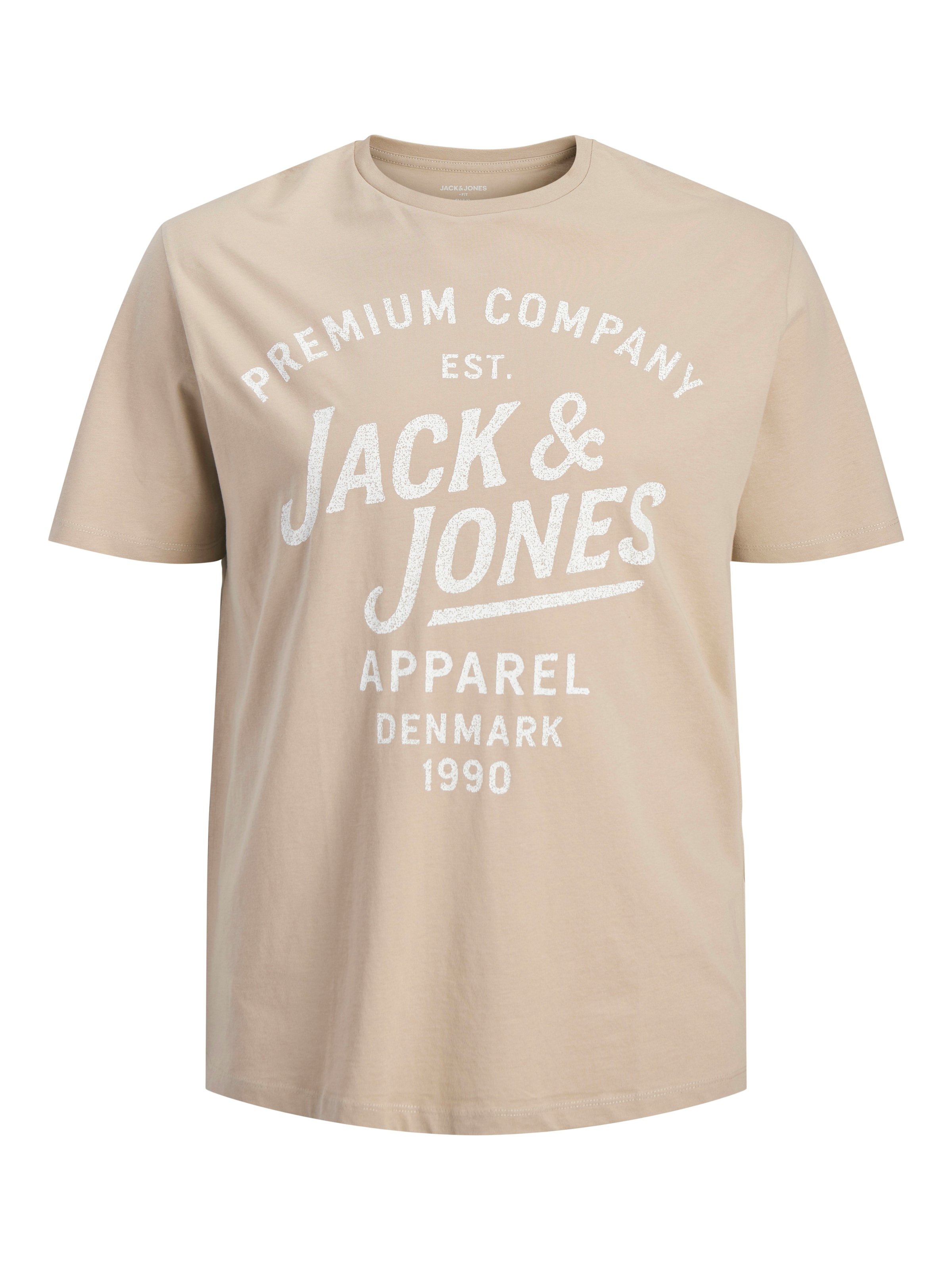 Jack & Jones PlusSize T-Shirt »JPRBLUZANE SS TEE FST PLS« mit Logo Schriftzug