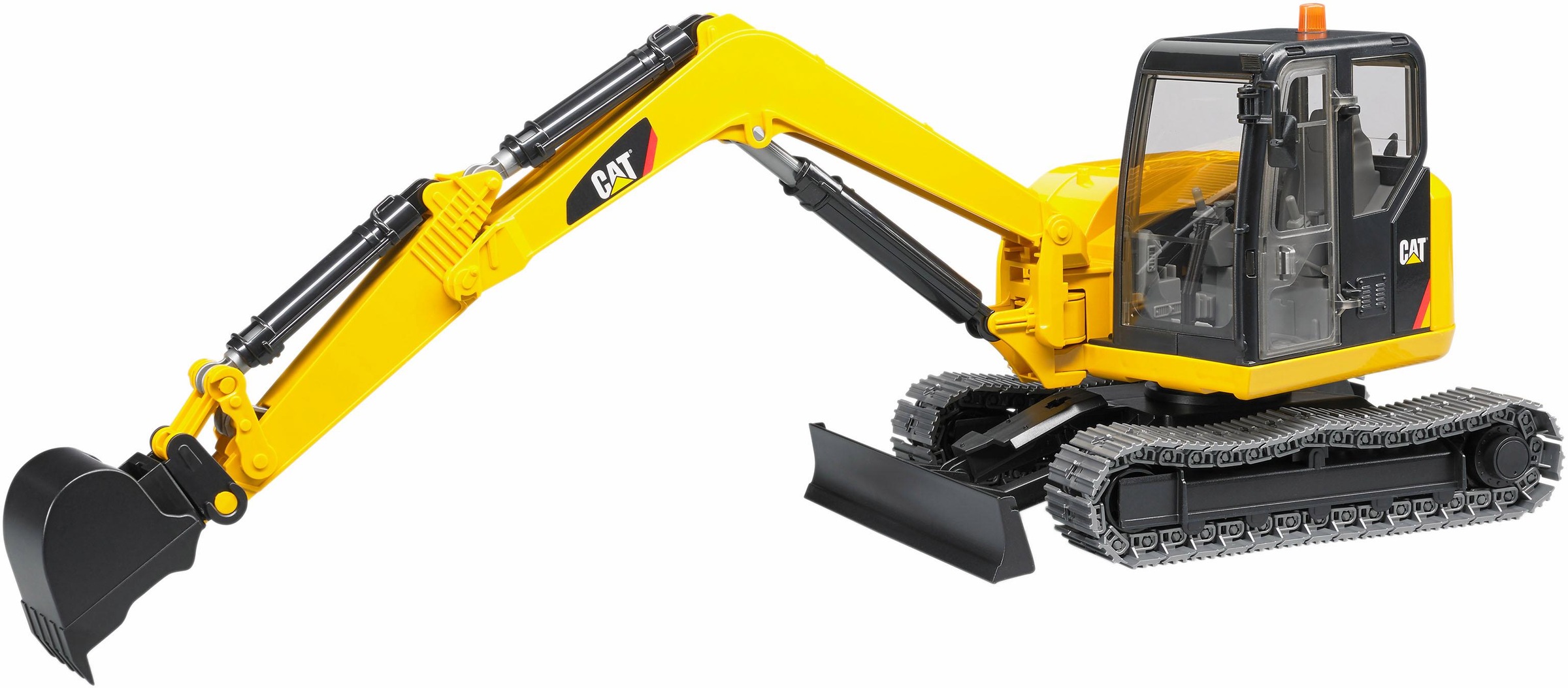 Bruder® Spielzeug-Bagger »CAT Minibagger, 1:16, gelb«, Made in Europe