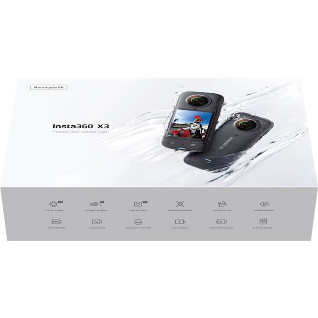 Insta360 Camcorder »X3 Motorcycle Kit«, 5,7K, Bluetooth-WLAN (Wi-Fi) jetzt  bestellen bei OTTO