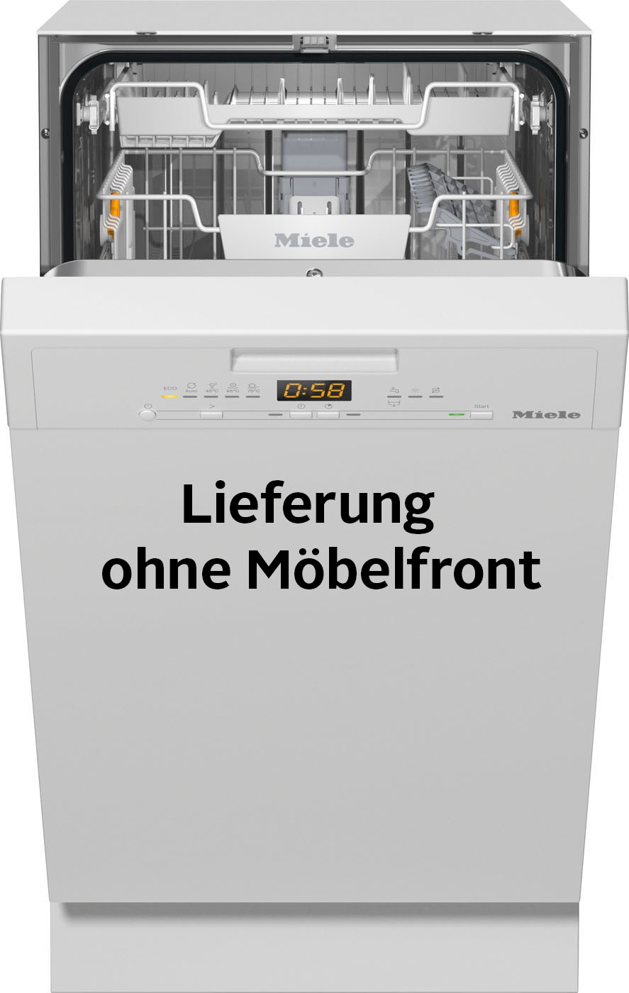 Miele teilintegrierbarer Geschirrspüler »G 5540 SCi SL Active« 9 Maßgedecke in silberfarben, Größe 0
