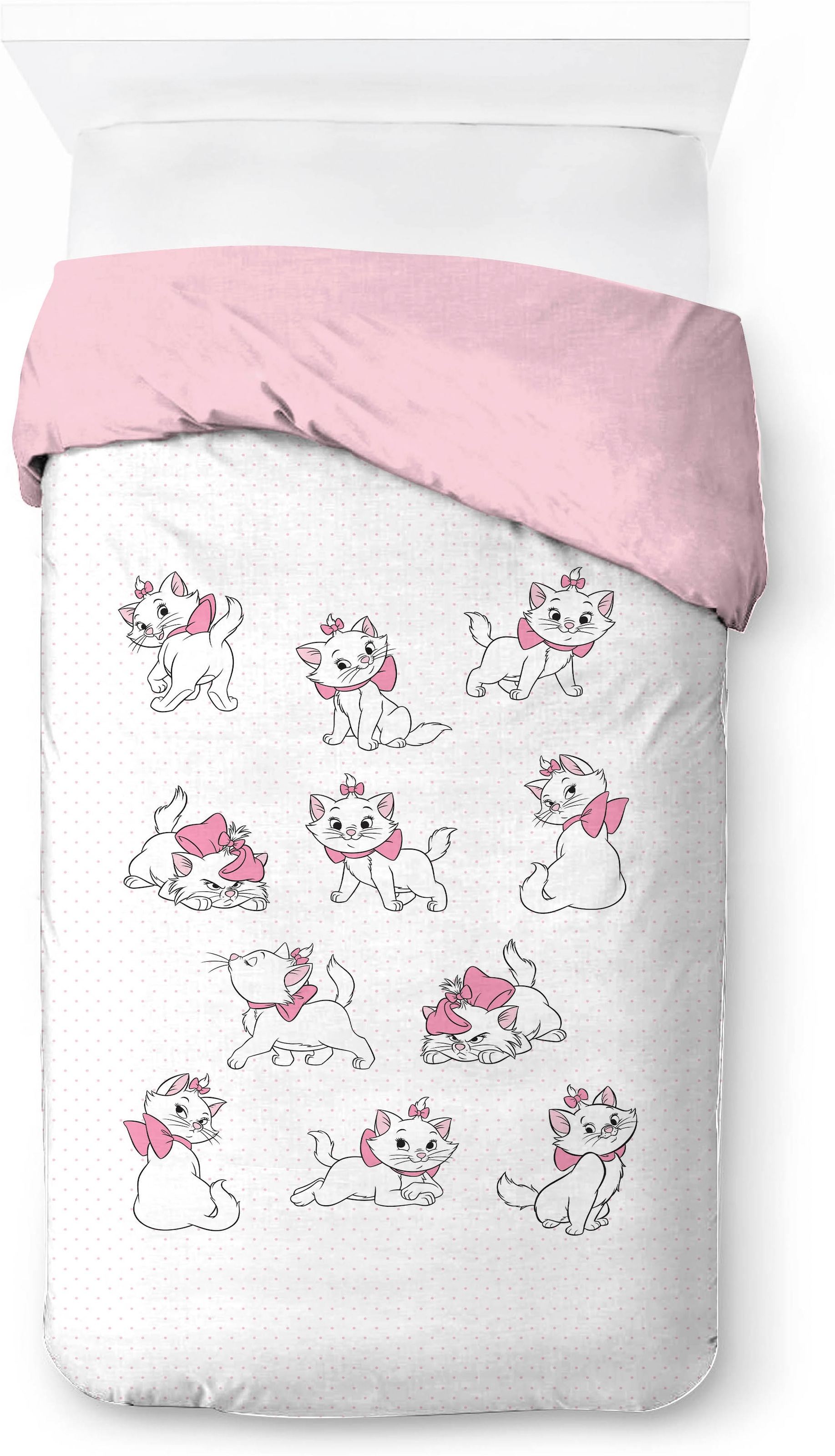 Disney Kinderbettwäsche »Disney Aristocats« 2 100% Baumwolle