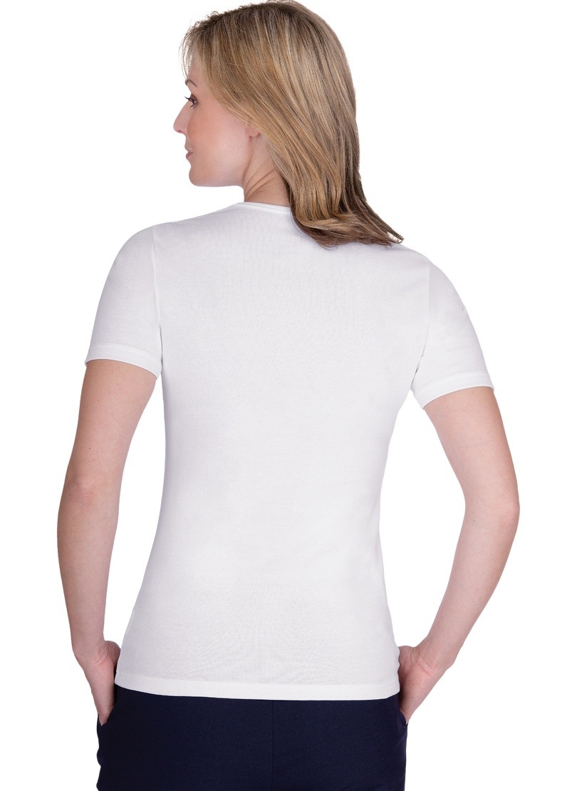 Trigema T-Shirt »TRIGEMA T-Shirt mit Kristallsteinen«, (1 tlg.)