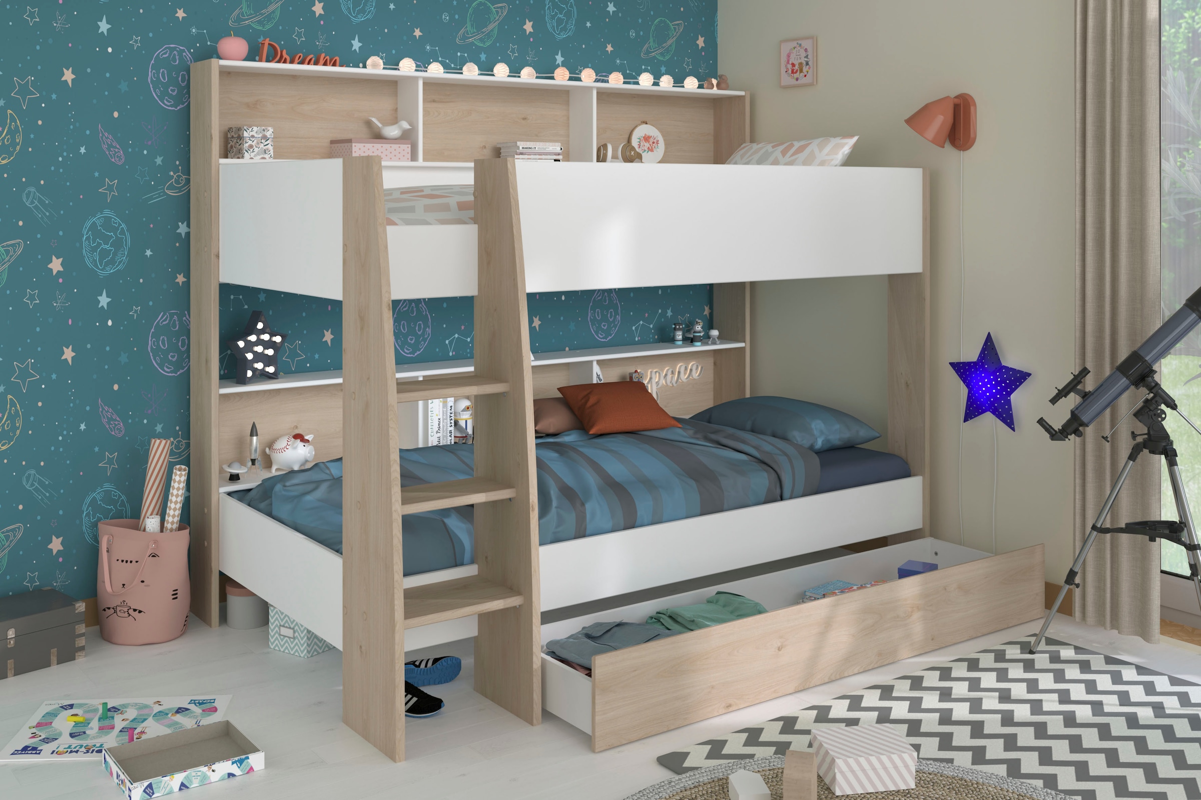 Parisot Stauraumbett »Shelter 12« 2 tlg. tlg.