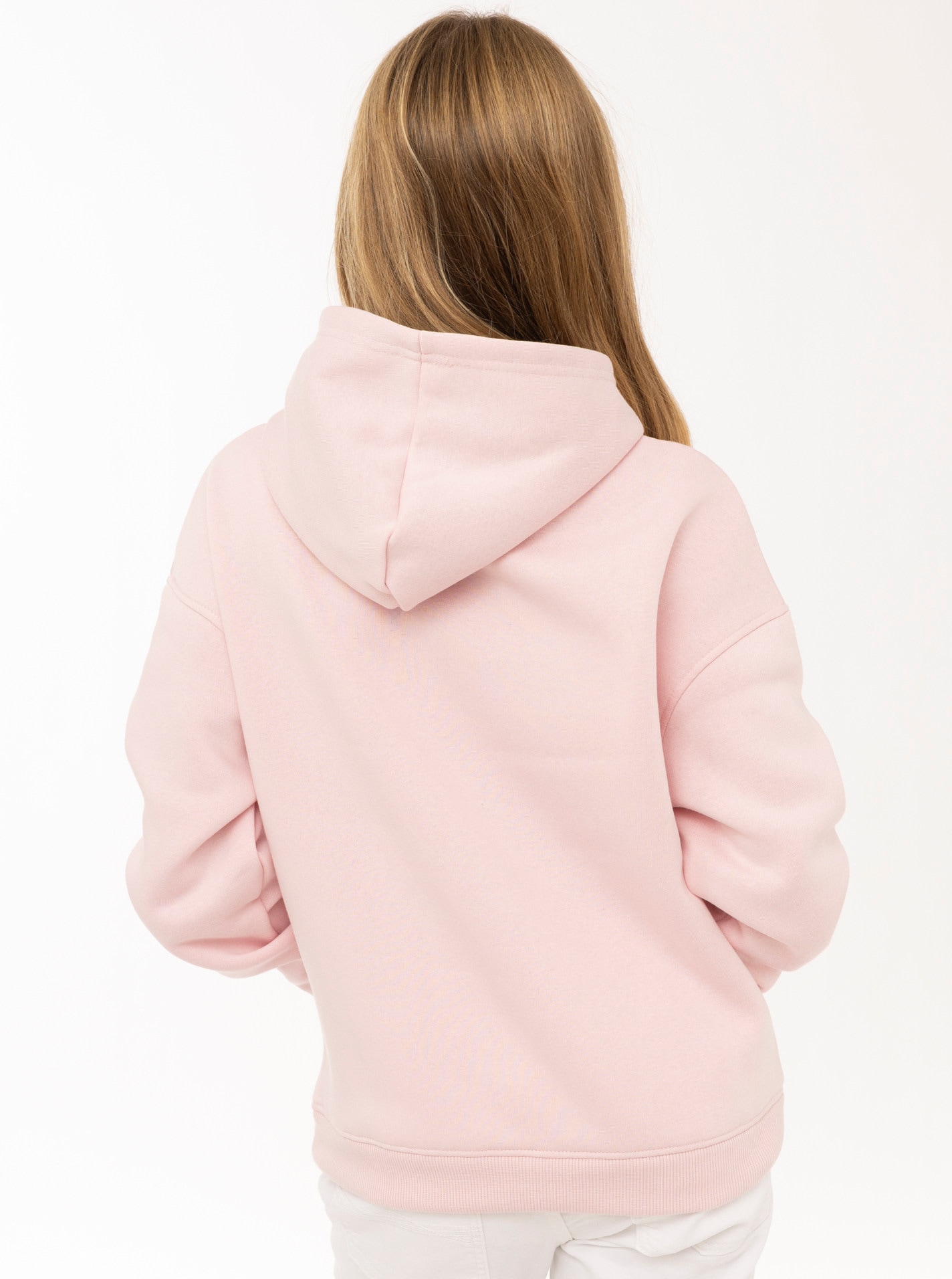 Zwillingsherz Sweatshirt »"Wild and Cute"«, Statement Schriftzug und Leopard, Kapuze, Kängurutasche
