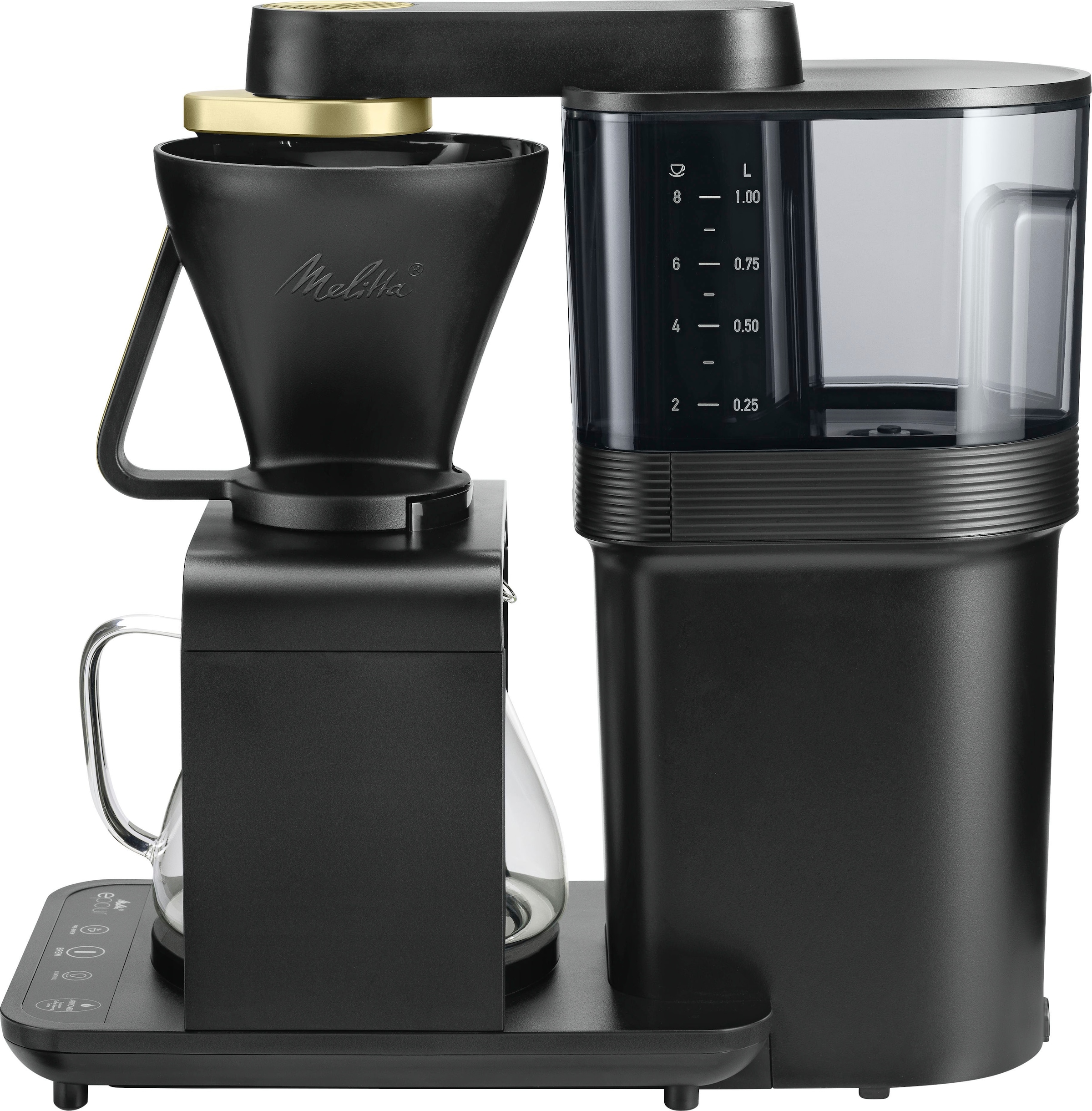 Melitta Filterkaffeemaschine »epour® 1024-12«, 1 Kaffeekanne, 1x4, OTTO bei Schwarz/Gold online l Papierfilter, jetzt