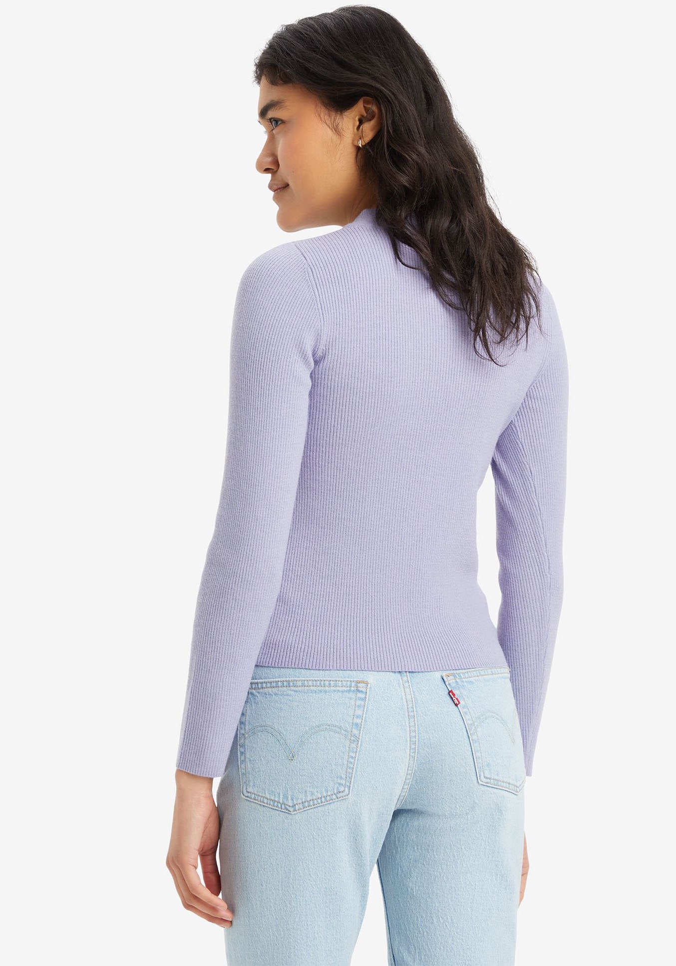Levi's® Strickpullover »CREW RIB SWEATER«, mit Batwing Logo