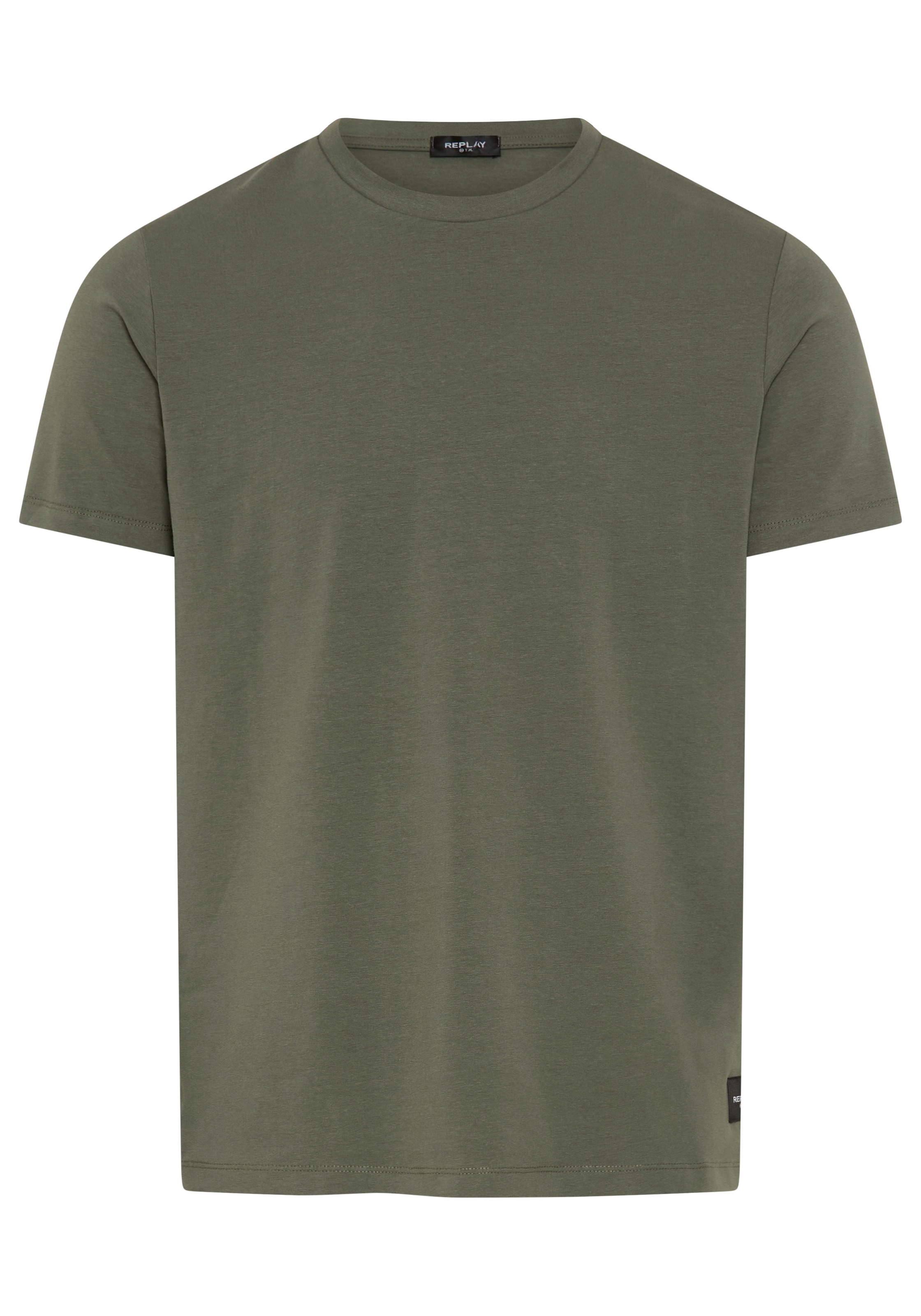 Replay T-Shirt Baumwoll-Mix, Rundhalsform