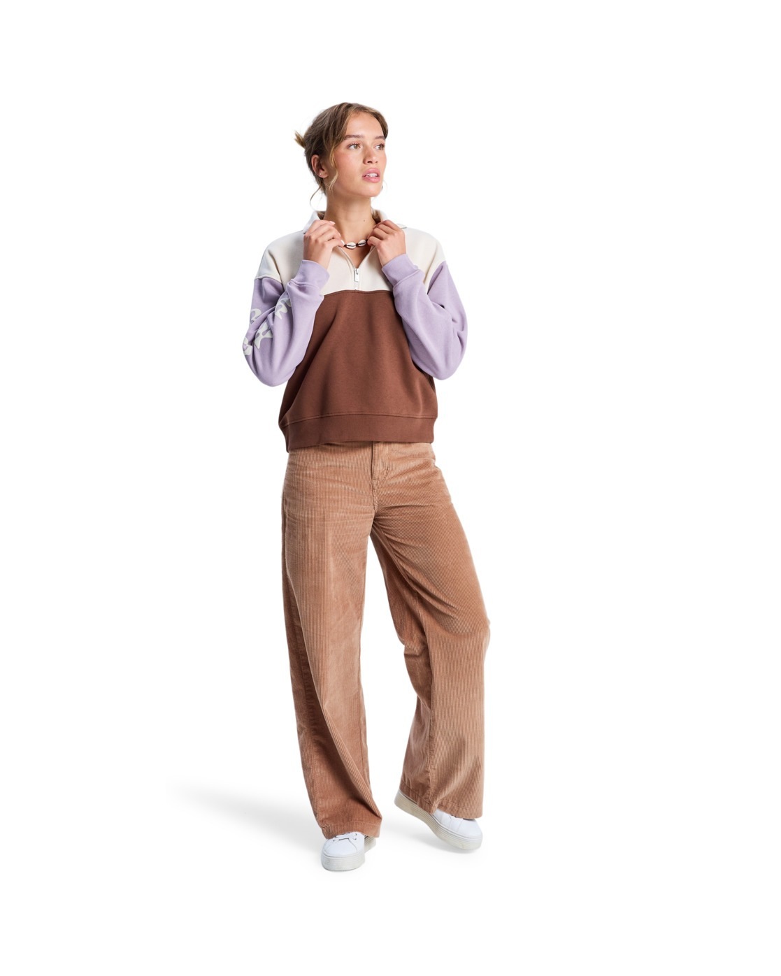 Roxy Fleecepullover »View Point Block«
