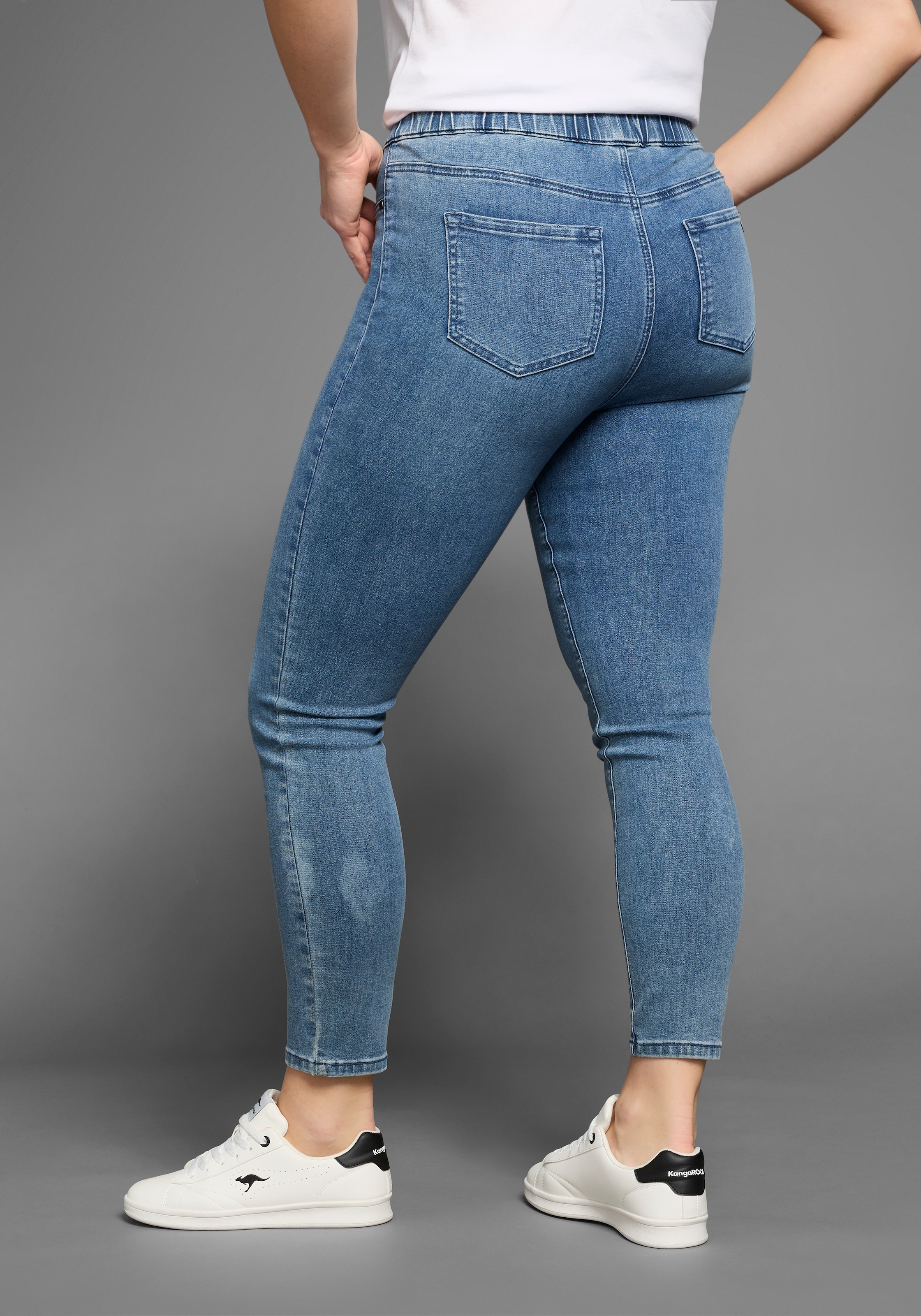 Arizona Skinny-fit-Jeans »Ultra Stretch - Curve Collection«, High Waist