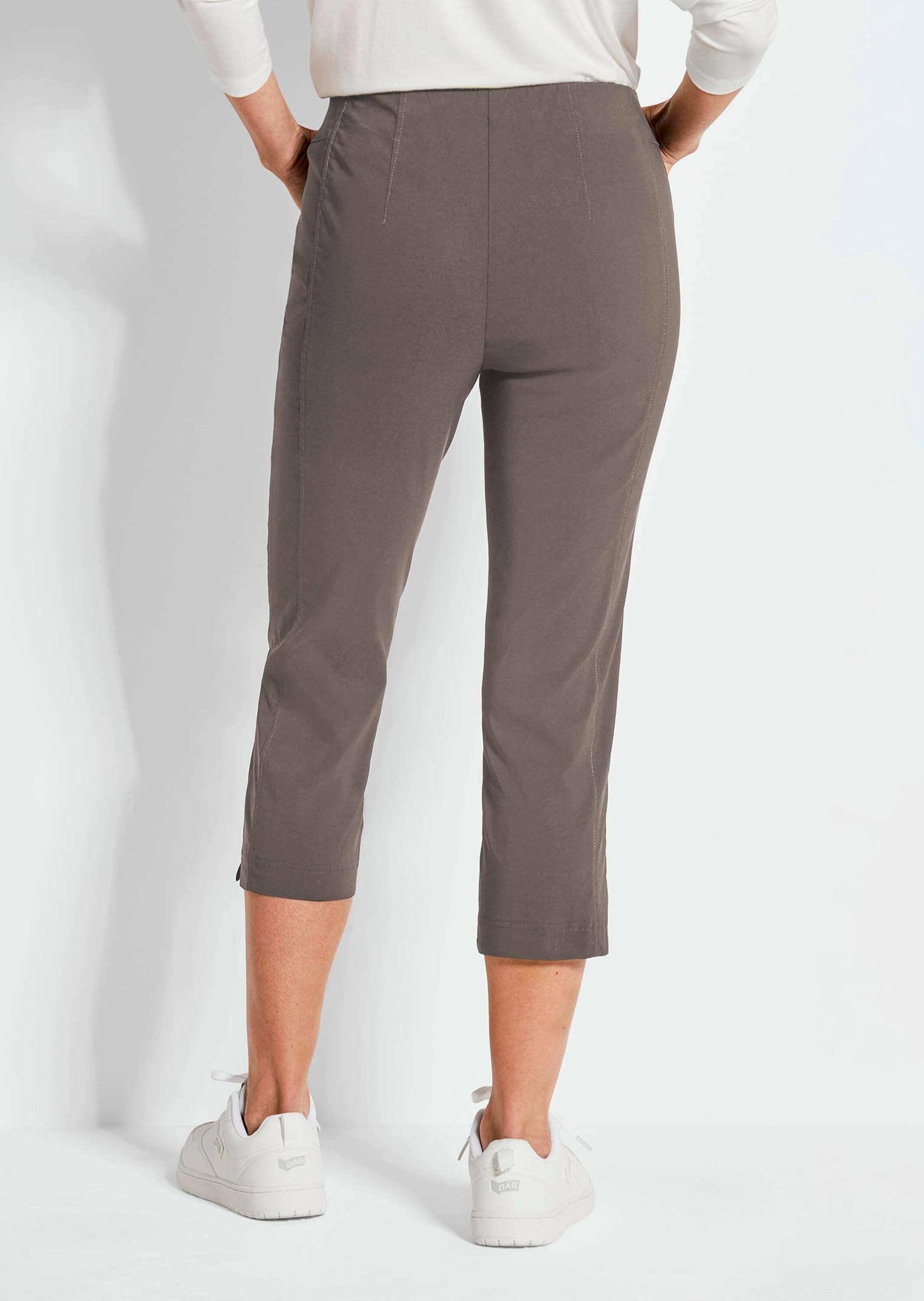 GOLDNER Schlupfhose »Schlupfhose LOUISA mit Steppnähten«