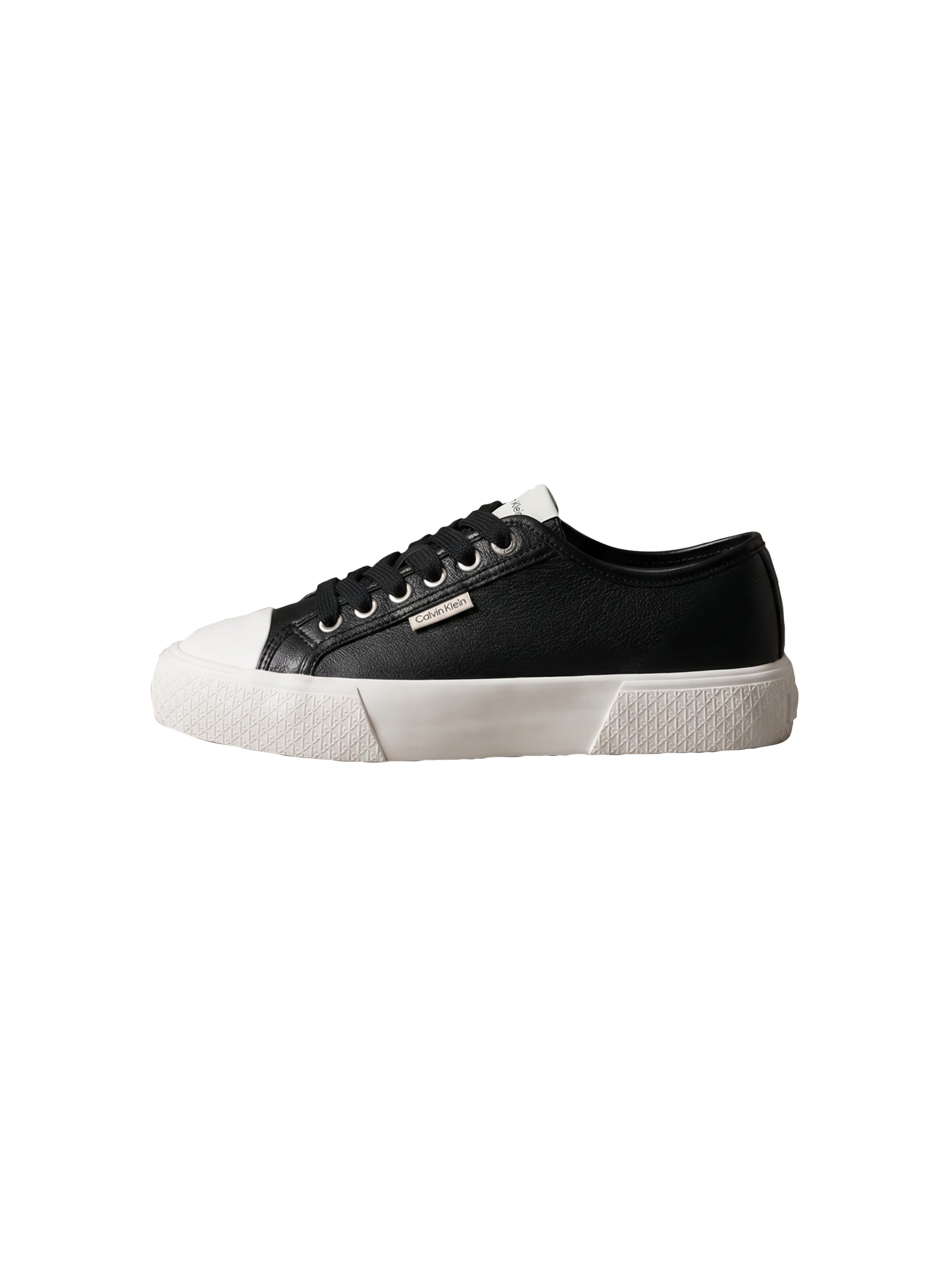 Calvin Klein Plateausneaker »VULC LACE UP LOW LTH«  Schnürschuh, Halbschuh, Trendschuh mit Logoschriftzug