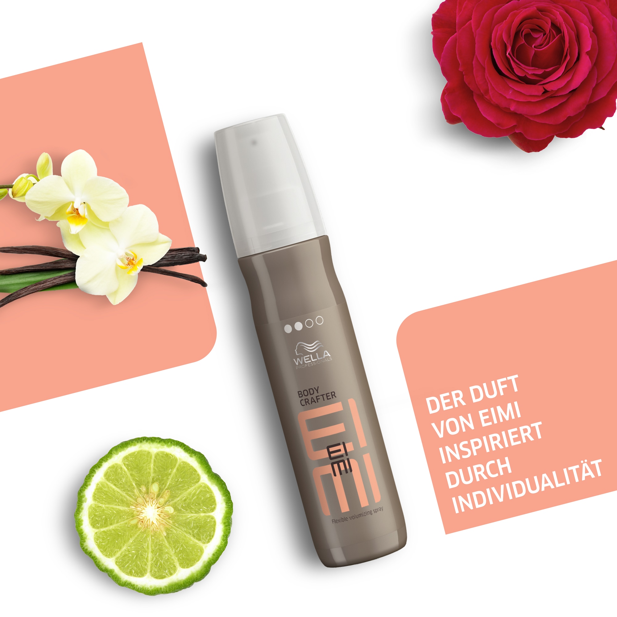 Wella Professionals Haarpflege-Spray »EIMI Body Crafter Volumenspray« mehr Volumen, leicht frisierbar, flexibler Halt