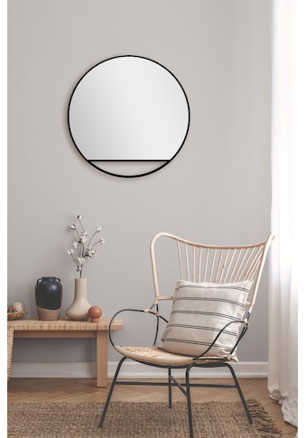 Talos Kosmetikspiegel, rund, in schwarz matt Ø 60 cm kaufen
