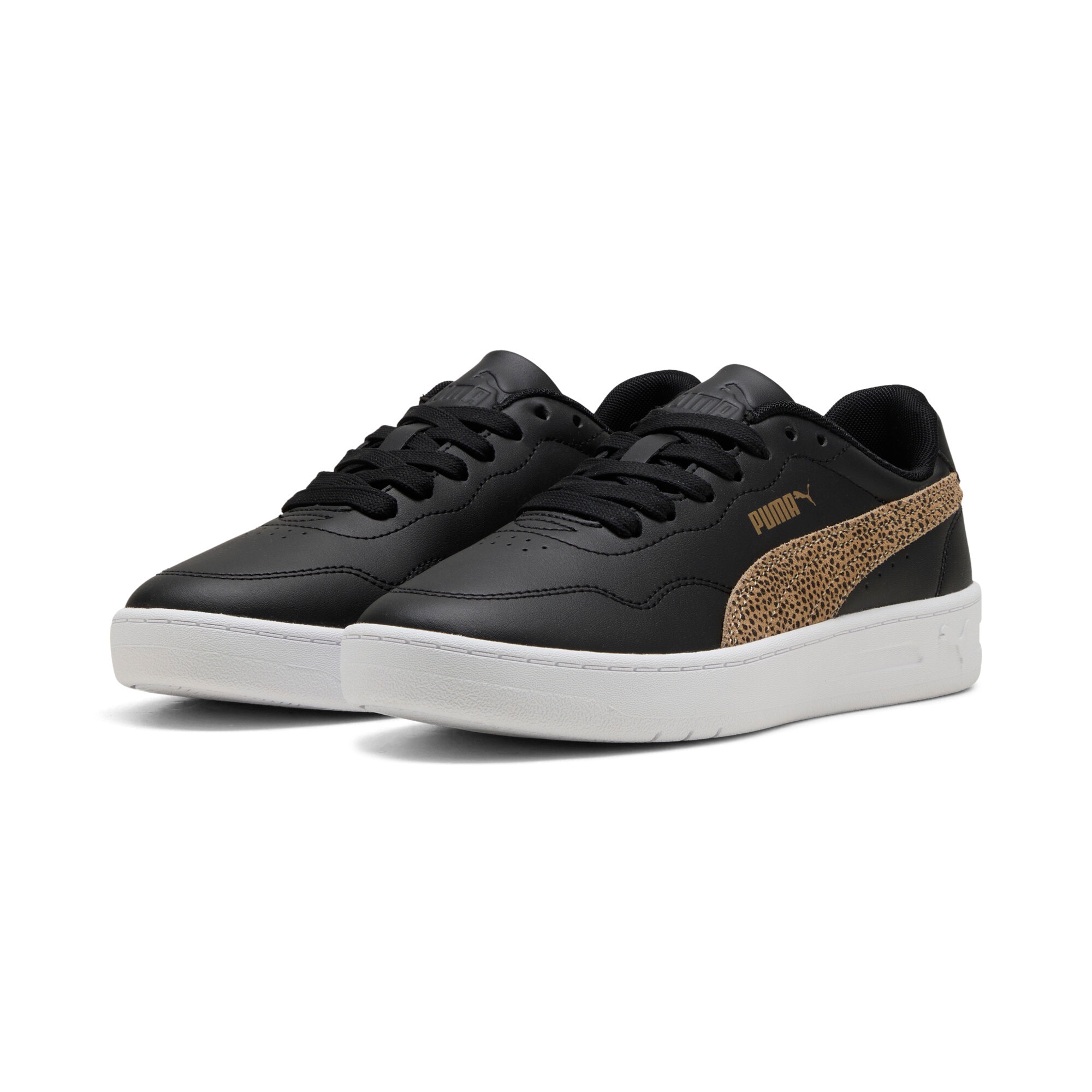 PUMA Sneaker »COURT LALLY TOPCAT«  leicht profilierte Gummilaufsohle, Schnürverschluss