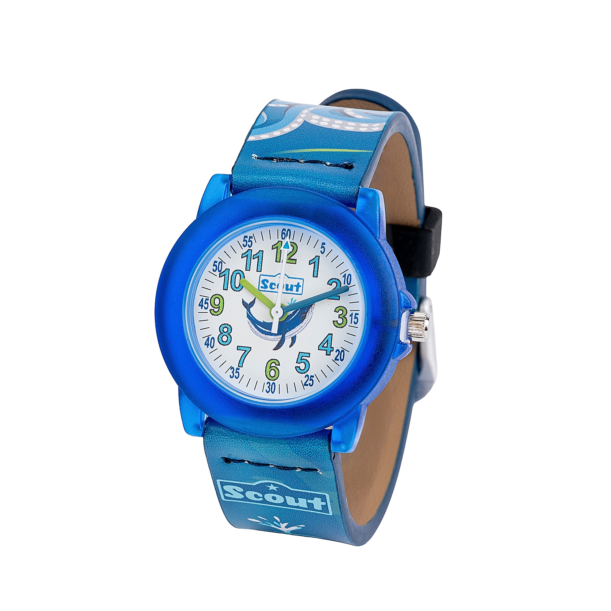 Scout Quarzuhr »Crystal« Armbanduhr, Kinderuhr, Geschenkidee, Schulanfang, Jungen, Wal