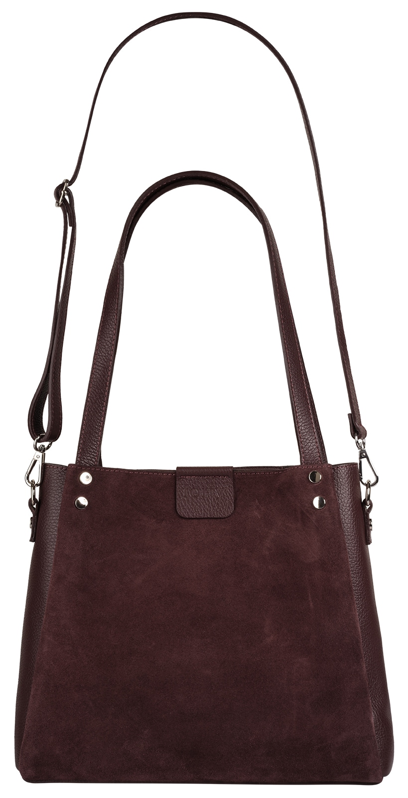 forty° Shopper echt Leder, Made in Italy