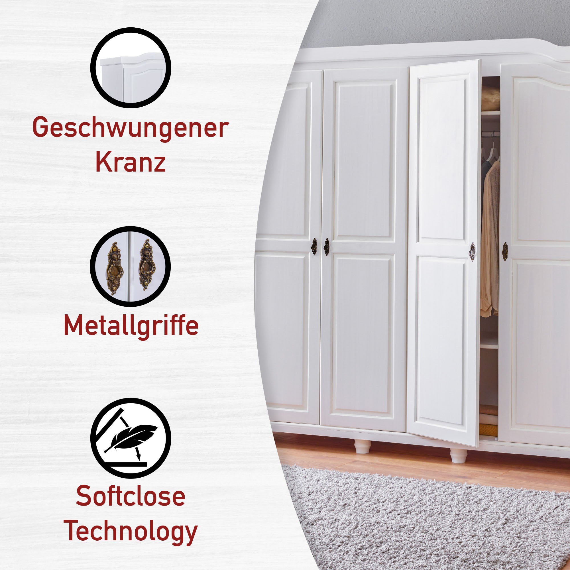 Inter Link Kleiderschrank »Isny«