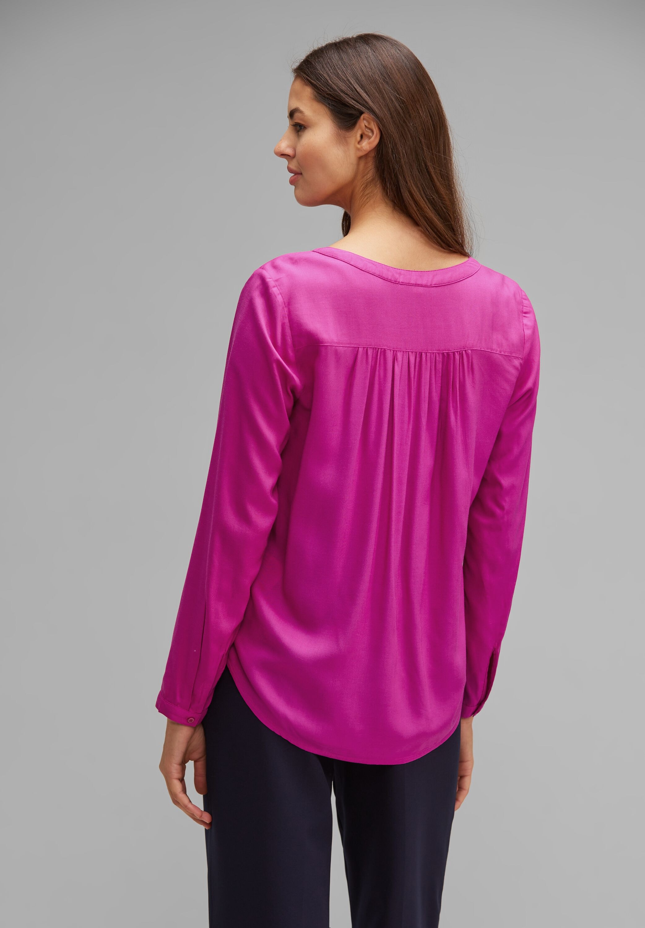 STREET ONE Shirtbluse »Style Shop Seitenschlitzen im mit Bamika«, OTTO bestellen Online