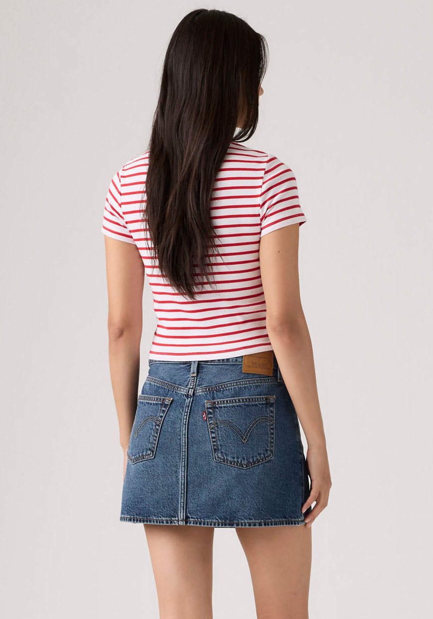 Levi's® T-Shirt »ESSENTIAL SPORTY TEE« Feinripp- Qualität