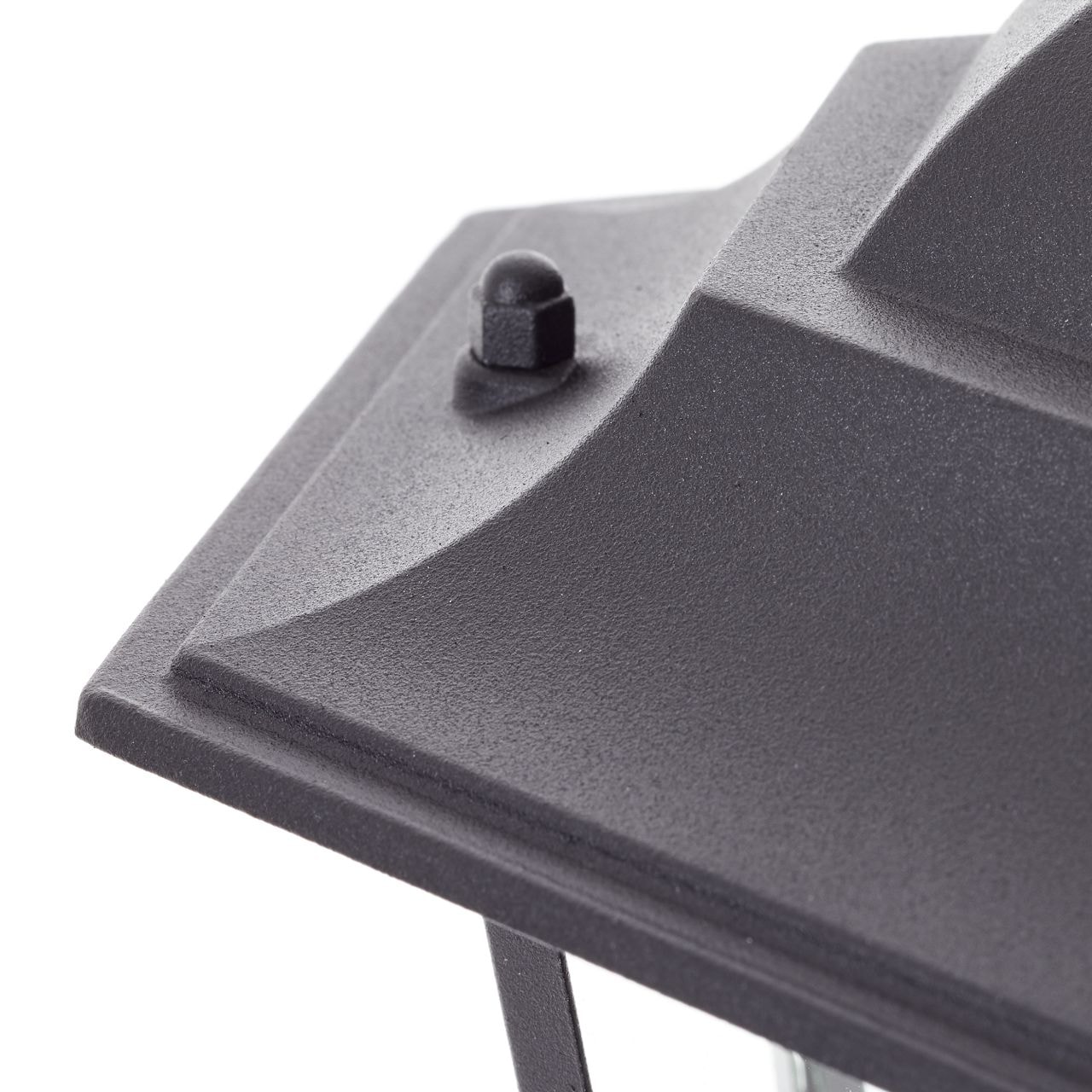 Brilliant Pollerleuchte »Carleen«, 1 flammig, Leuchtmittel E27 | ohne Leuchtmittel, 100 cm Höhe, E27, Metall/Glas, Wegelampe, schwarz