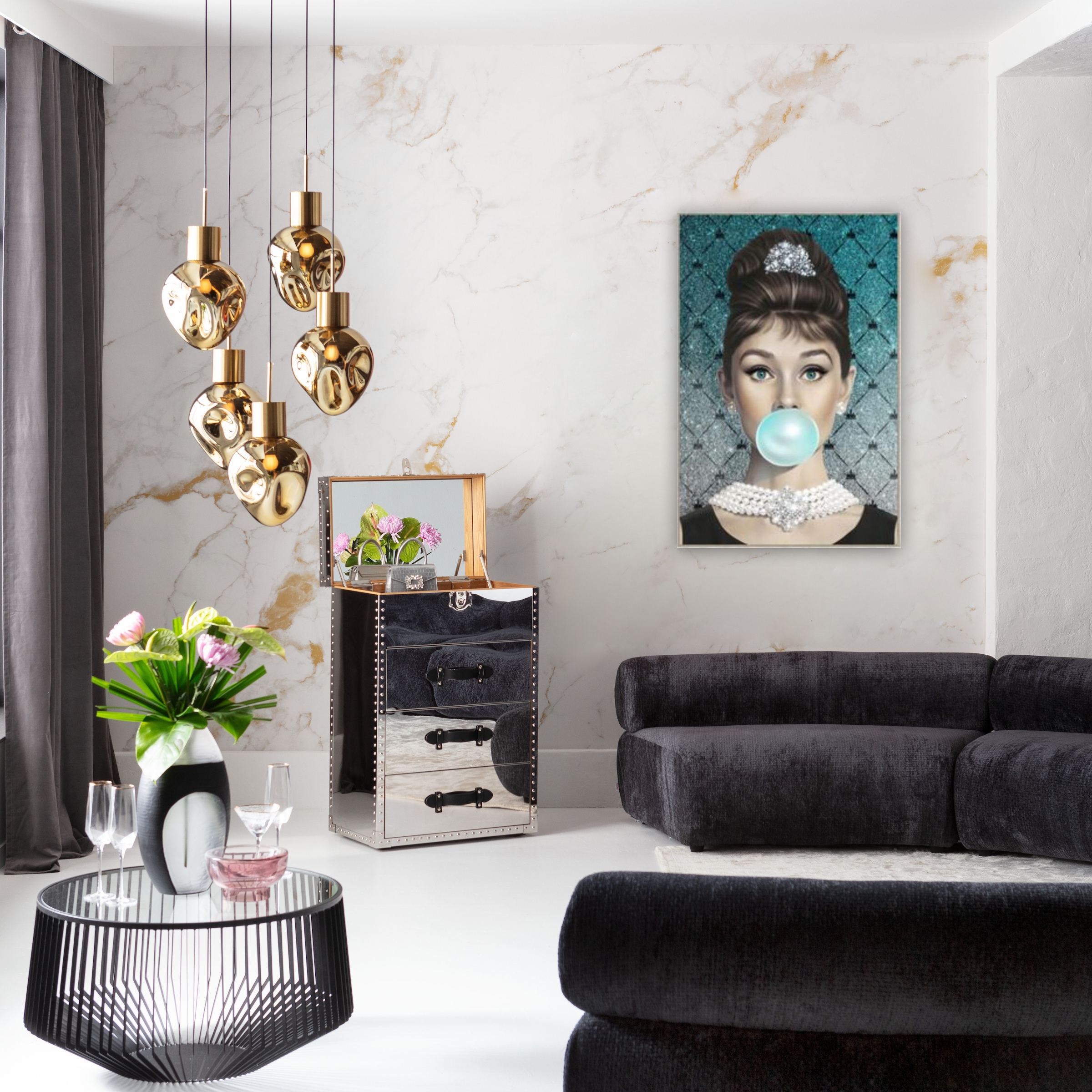 Kare Design Bild mit Rahmen