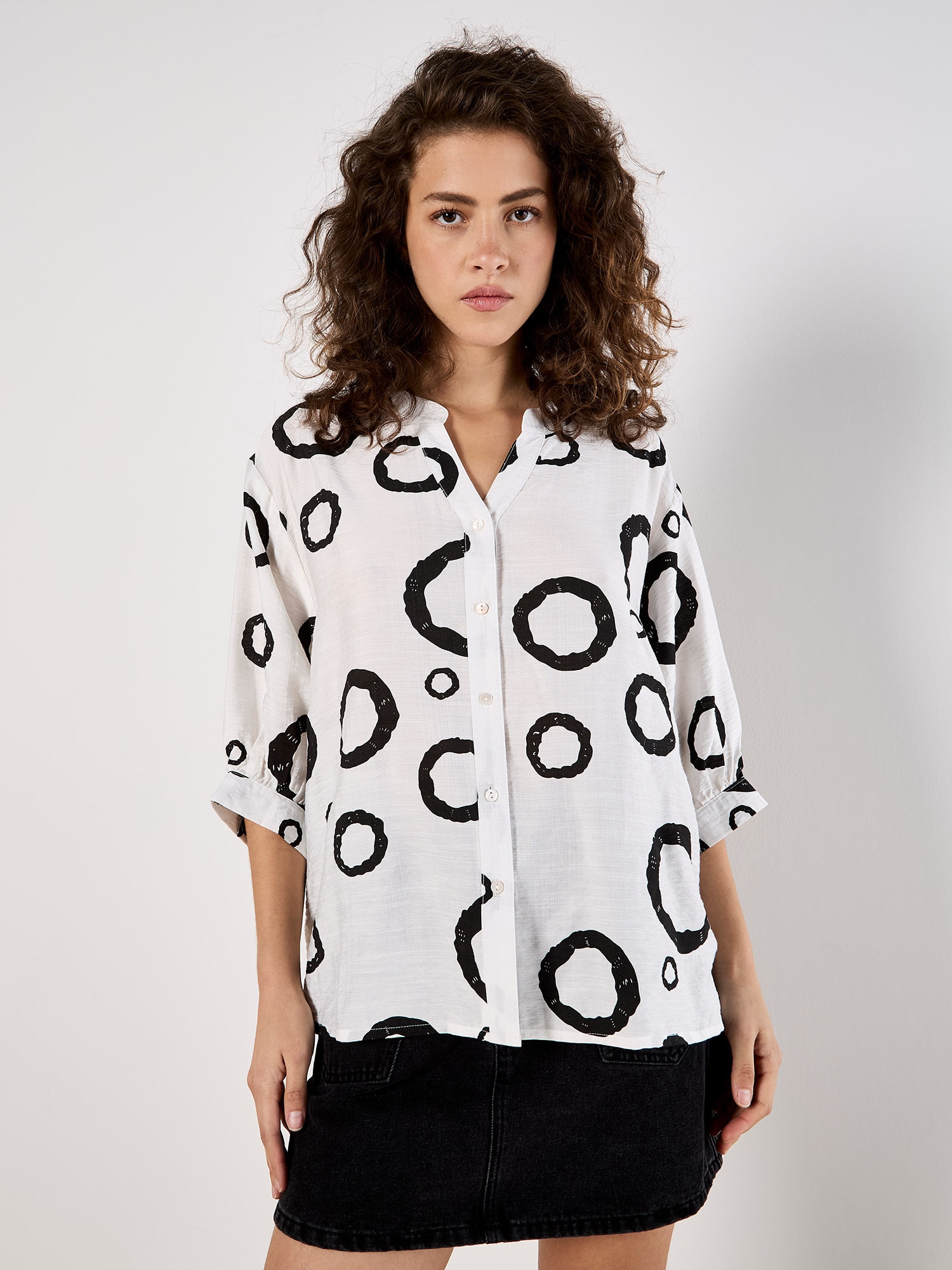 Apricot Klassische Bluse »Bluse« in Oversized-Passform