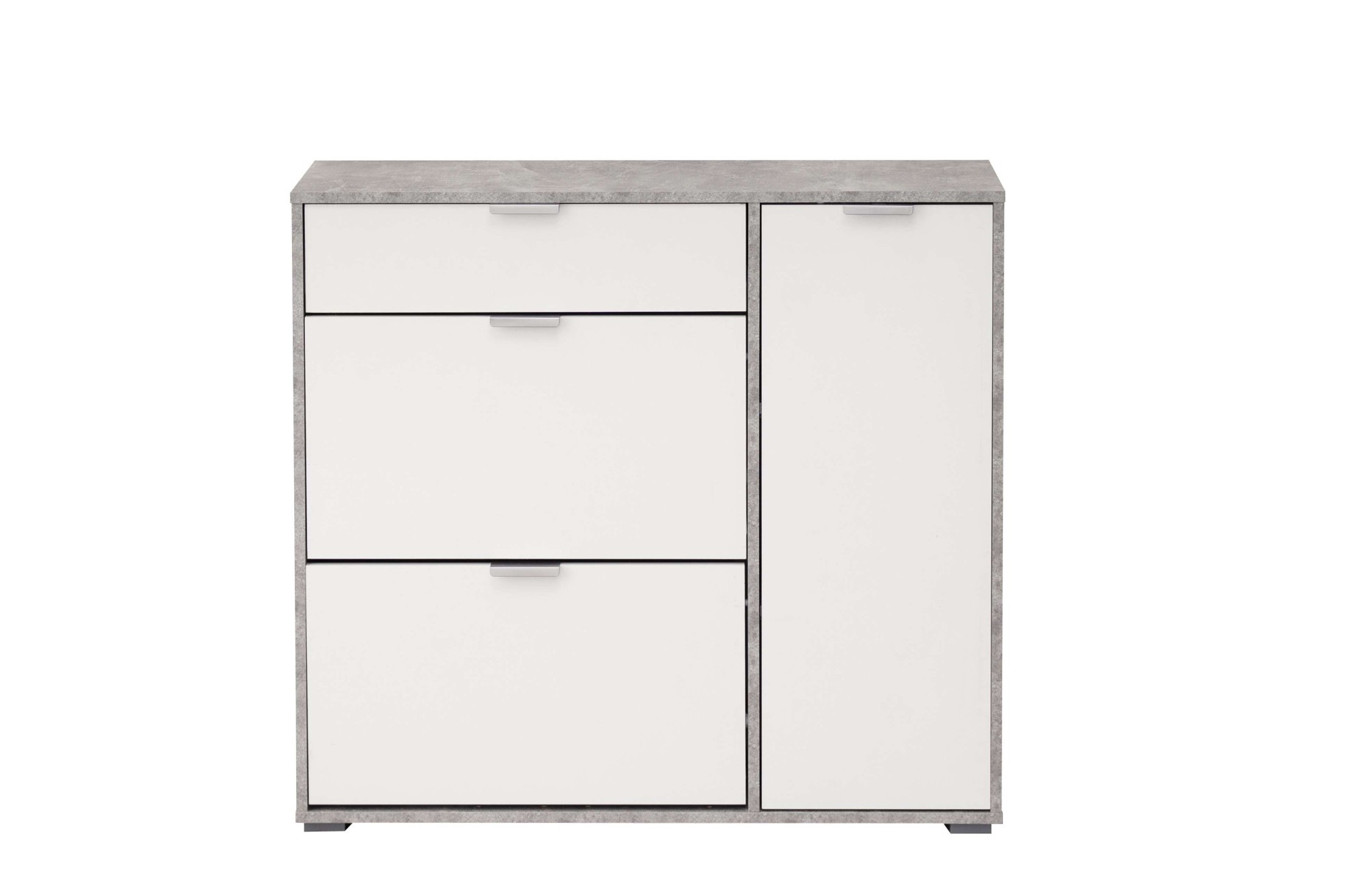 INOSIGN Schuhschrank »Arco 2, Schuhkommode, Schuhregal, Breite 102 cm« 2 Klappen mit Doppelschuhtrommeln, mit Schublade, in modernen Farben