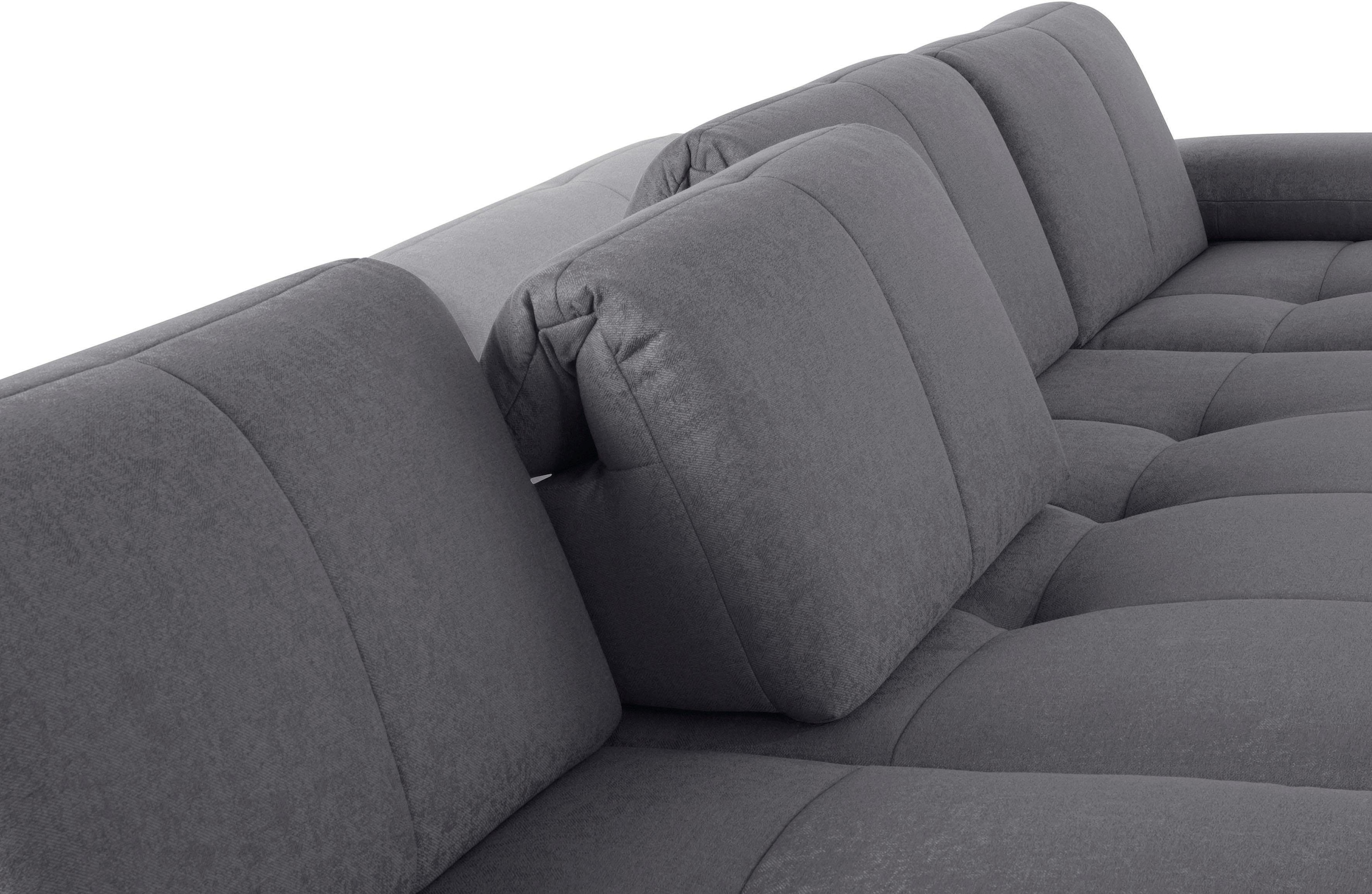 andas Wohnlandschaft »Stenlille Multifunktions-Sofa, U-Form«, incl. Sitztiefen-, Kopfteil- und Armteilverstellung
