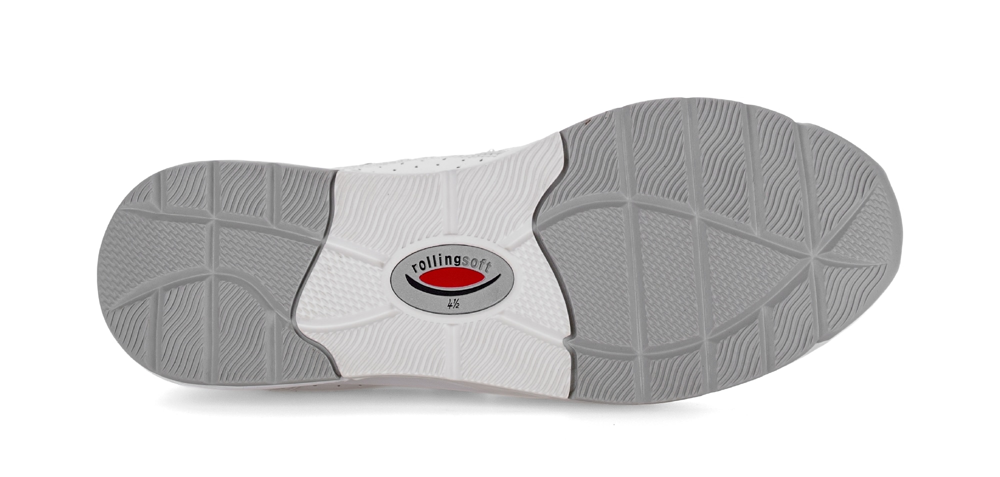 Gabor Rollingsoft Keilsneaker  , Freizeitschuh, Halbschuh, Schnürschuh mit Kontrastbesätzen