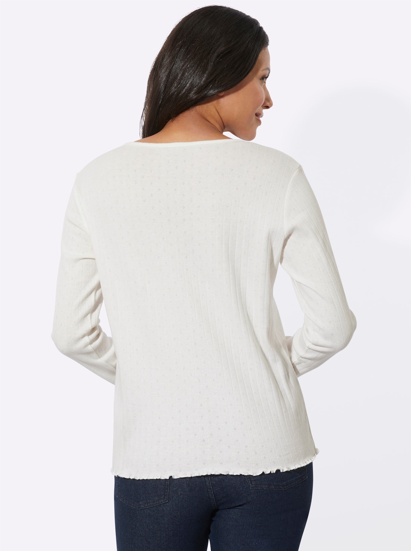 Classic Basics Langarmshirt »Rundhals-Shirt«, (1 tlg.)