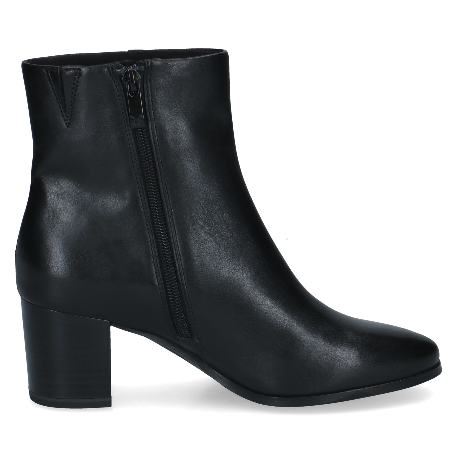 Caprice Stiefelette  Blockabsatz, Businessschuh mit dezenter Ziernaht