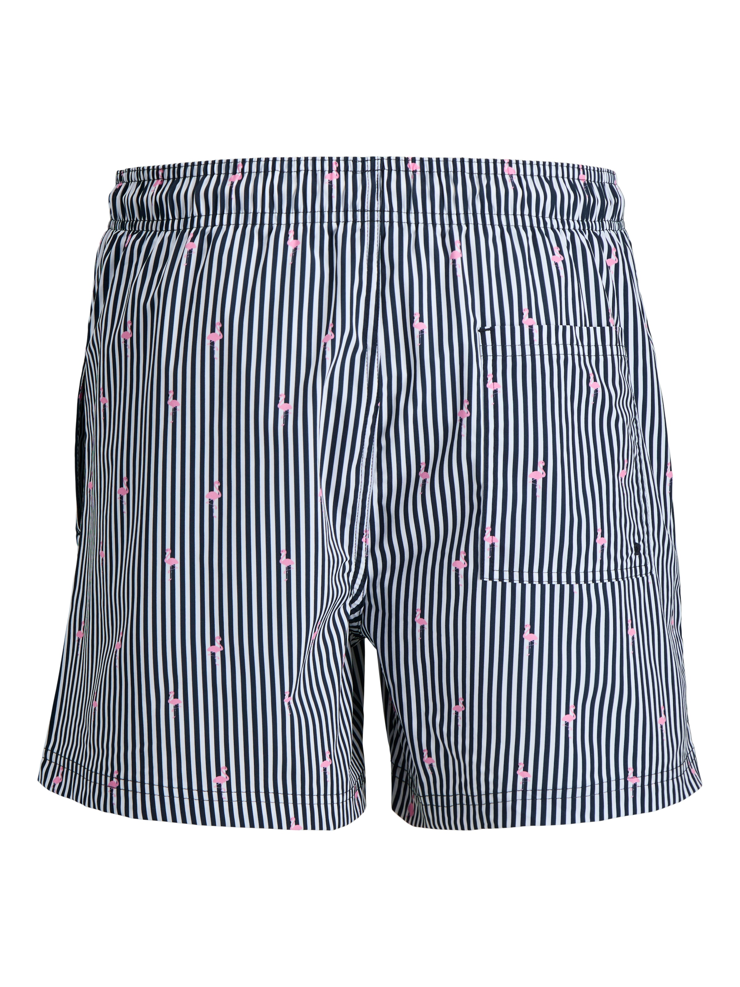 Jack & Jones Badeshorts »JPSTMAUI BREEZE MINI STRIPE SWIM SRT SN« Kunstfaser, normal geschnitten
