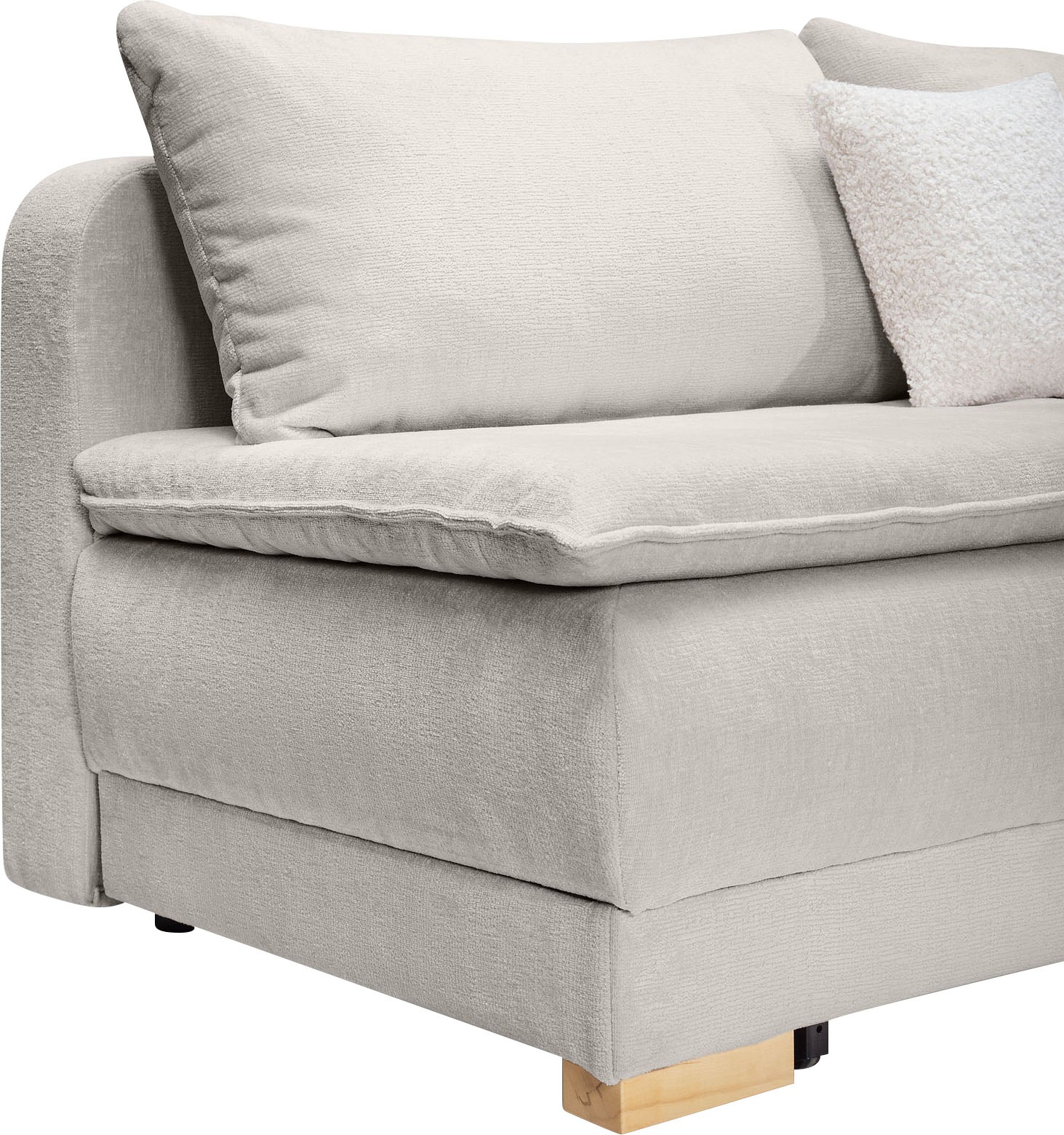 INOSIGN Schlafsofa »Bea«, Dauerschlafsofa, Bettfunktion und-kasten,Boxspringsofa