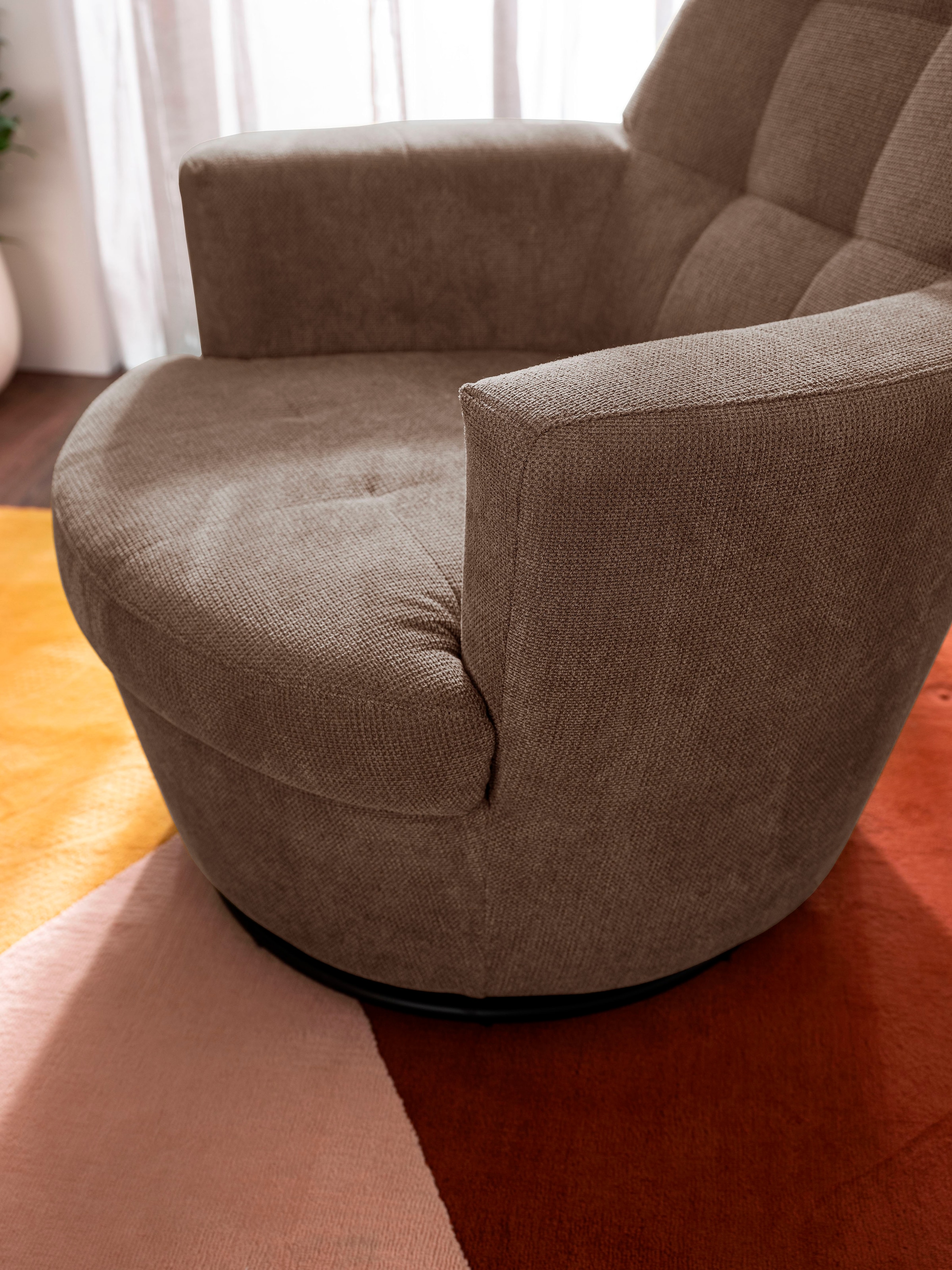 alina Drehsessel »Yuri« mit Dreh und Wippfunktion, passend zu Hocker Yuri