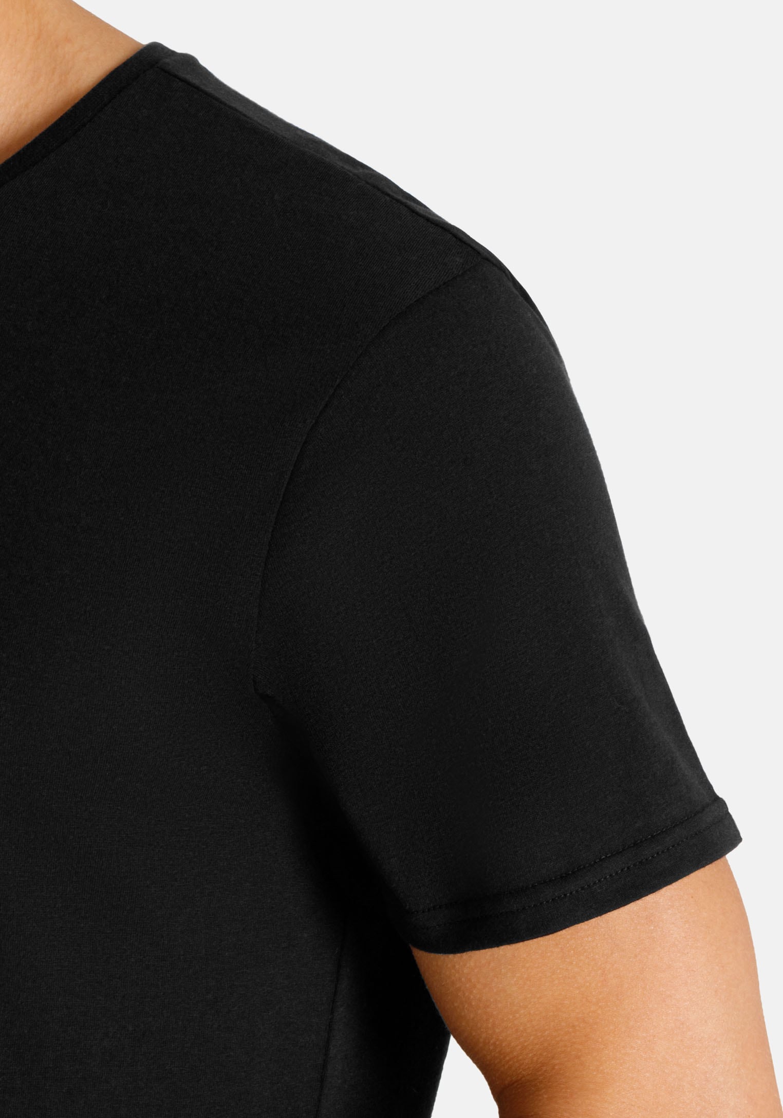 Camano T-Shirt »comfort« 2er Pack,  mit V-Ausschnitt