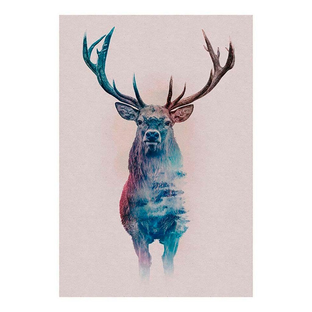 Komar Poster »Animals Forest Deer«, Tiere, (1 St.)