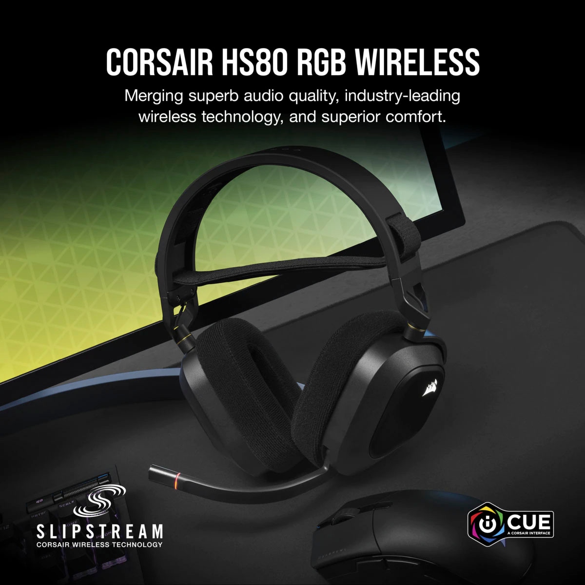 Corsair Over-Ear-Kopfhörer »HS80«, WLAN (WiFi)