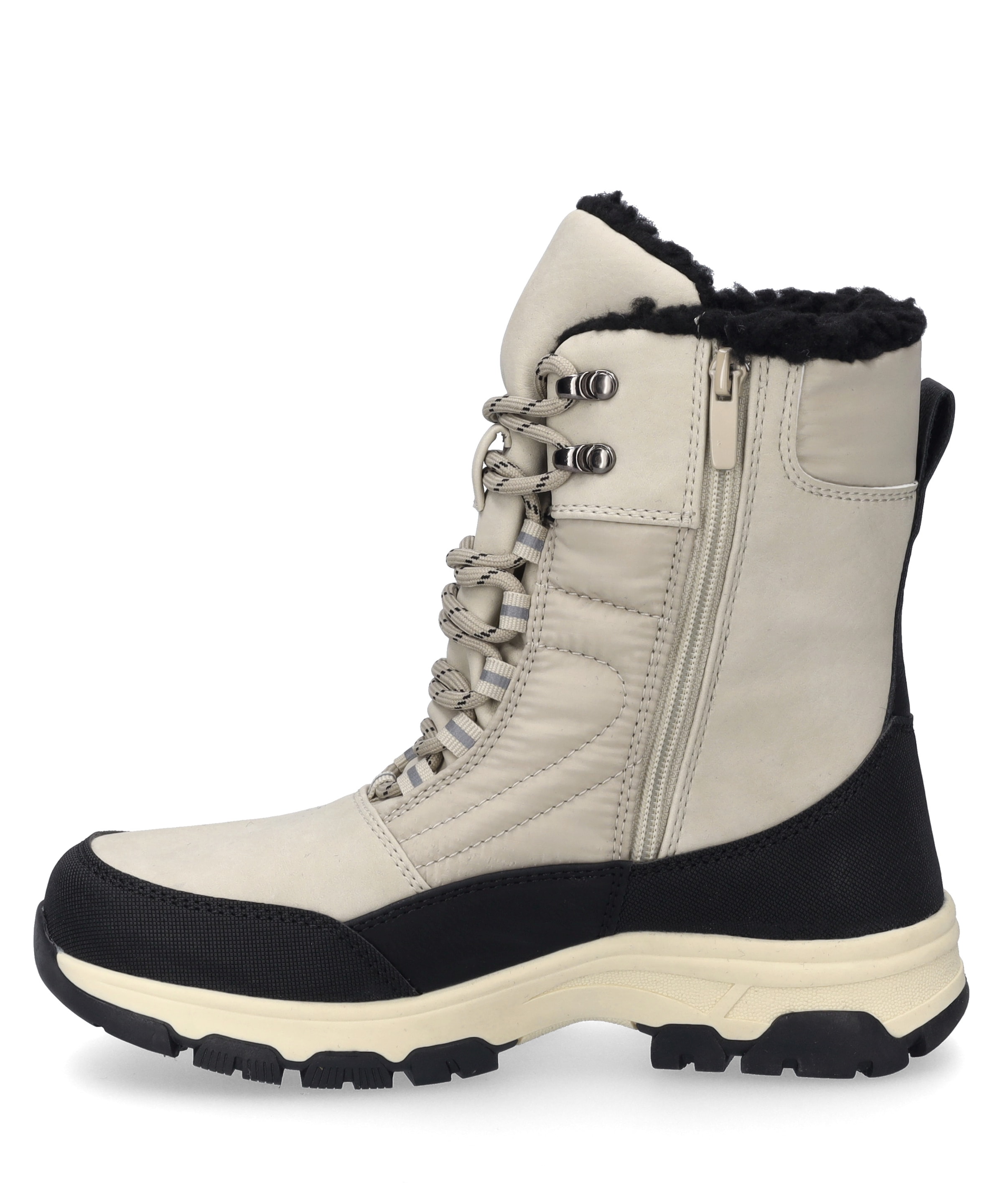 Josef Seibel Stiefel »Davos 52, schwarz-offwhite«