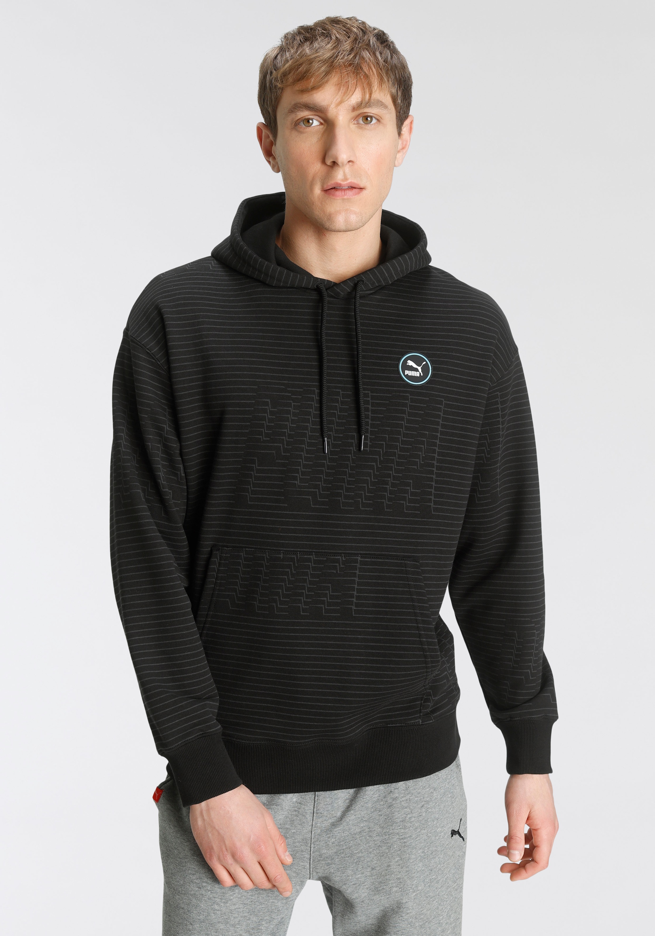 PUMA Kapuzensweatshirt »SWxP AOP Hoodie TR«