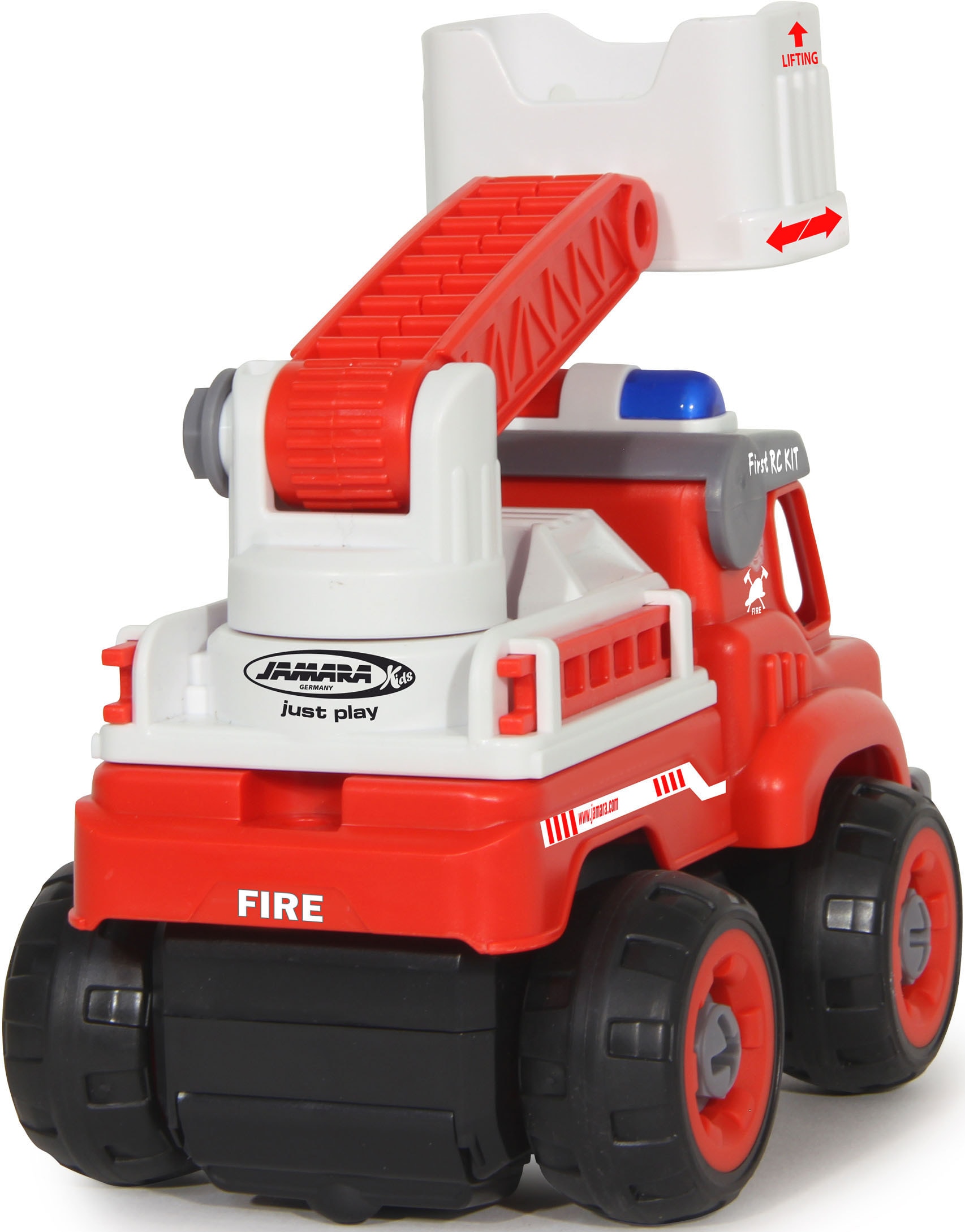 Jamara RC-Auto »First RC - Feuerwehrauto«, (33 tlg.), mit Akkuschrauber