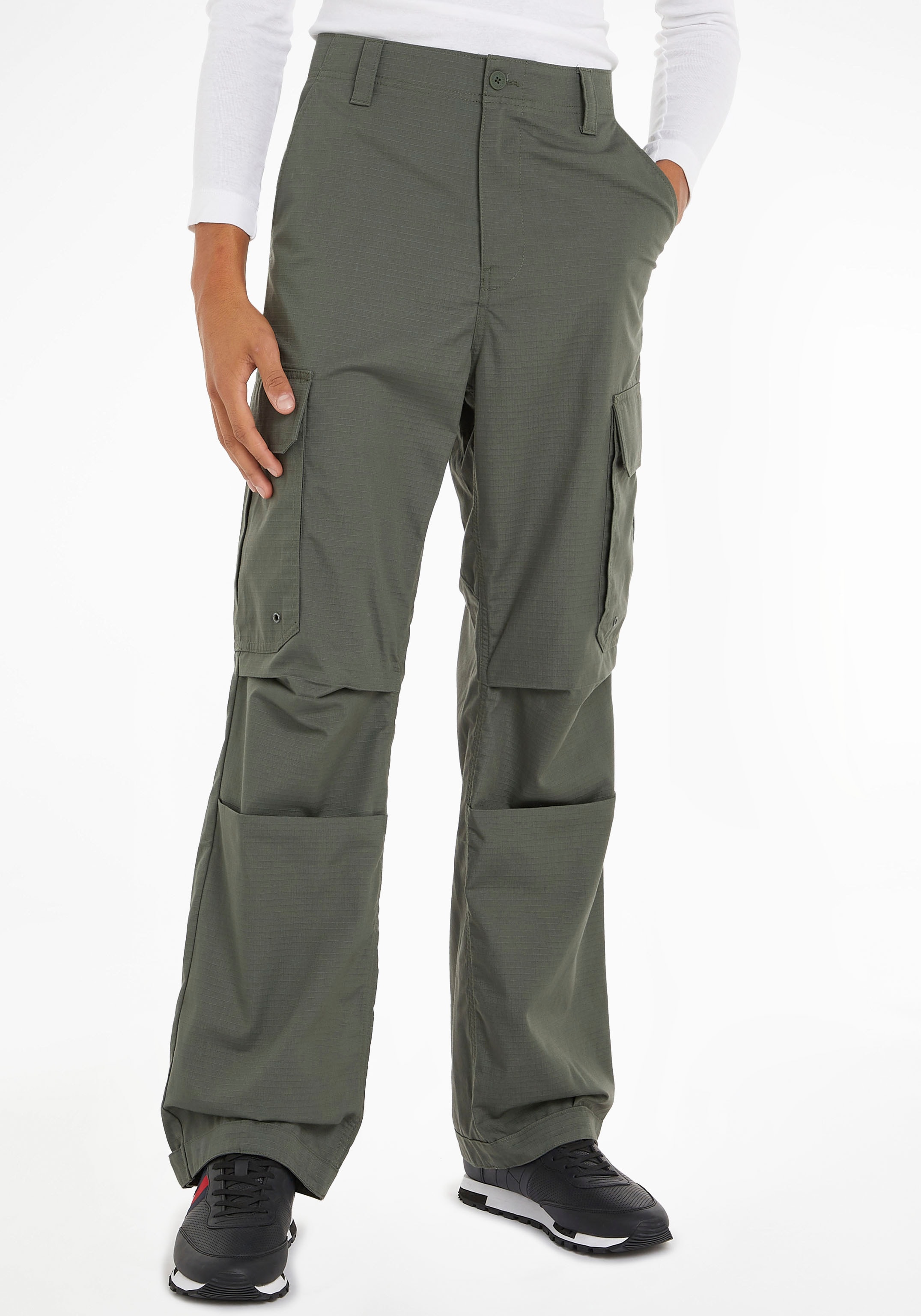 Tommy Jeans Cargohose »TJM AIDEN BAGGY CARGO PANT«, mit feiner Struktur im  Stoff online bestellen bei OTTO